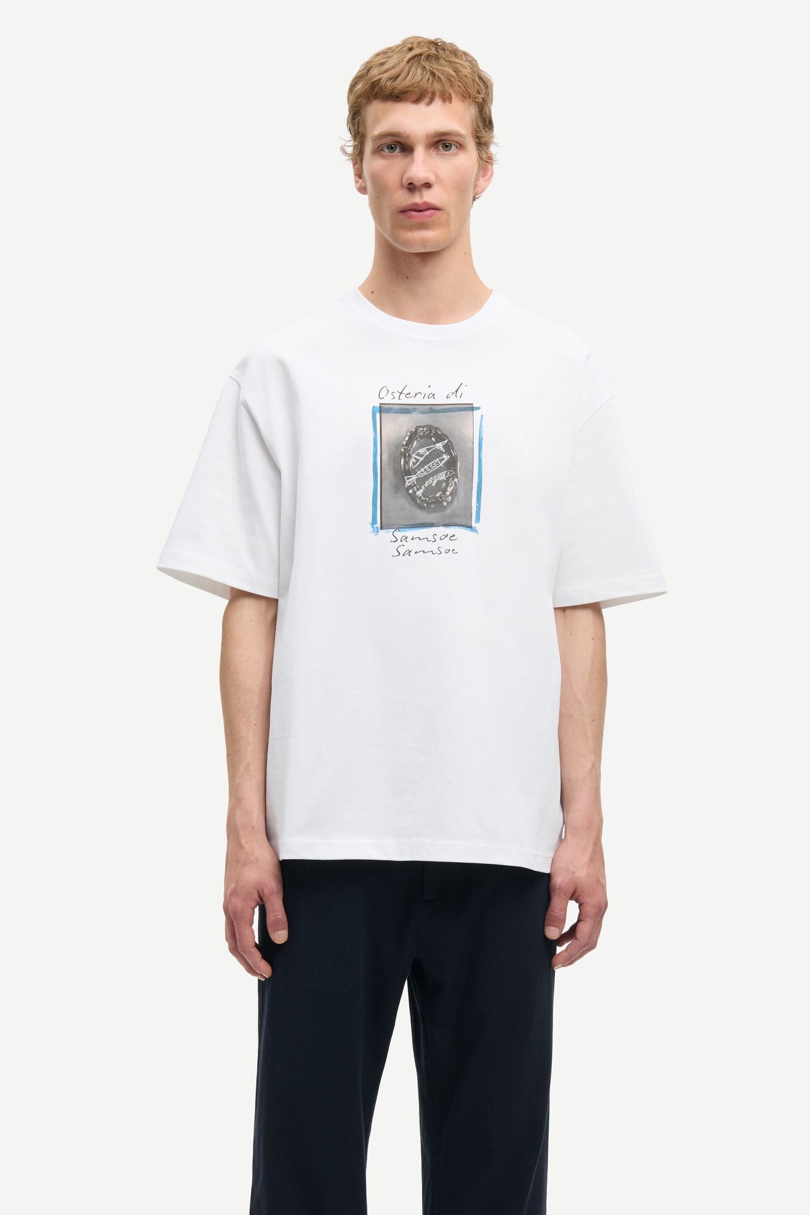 Sagergei t-shirt 11725 White osteria