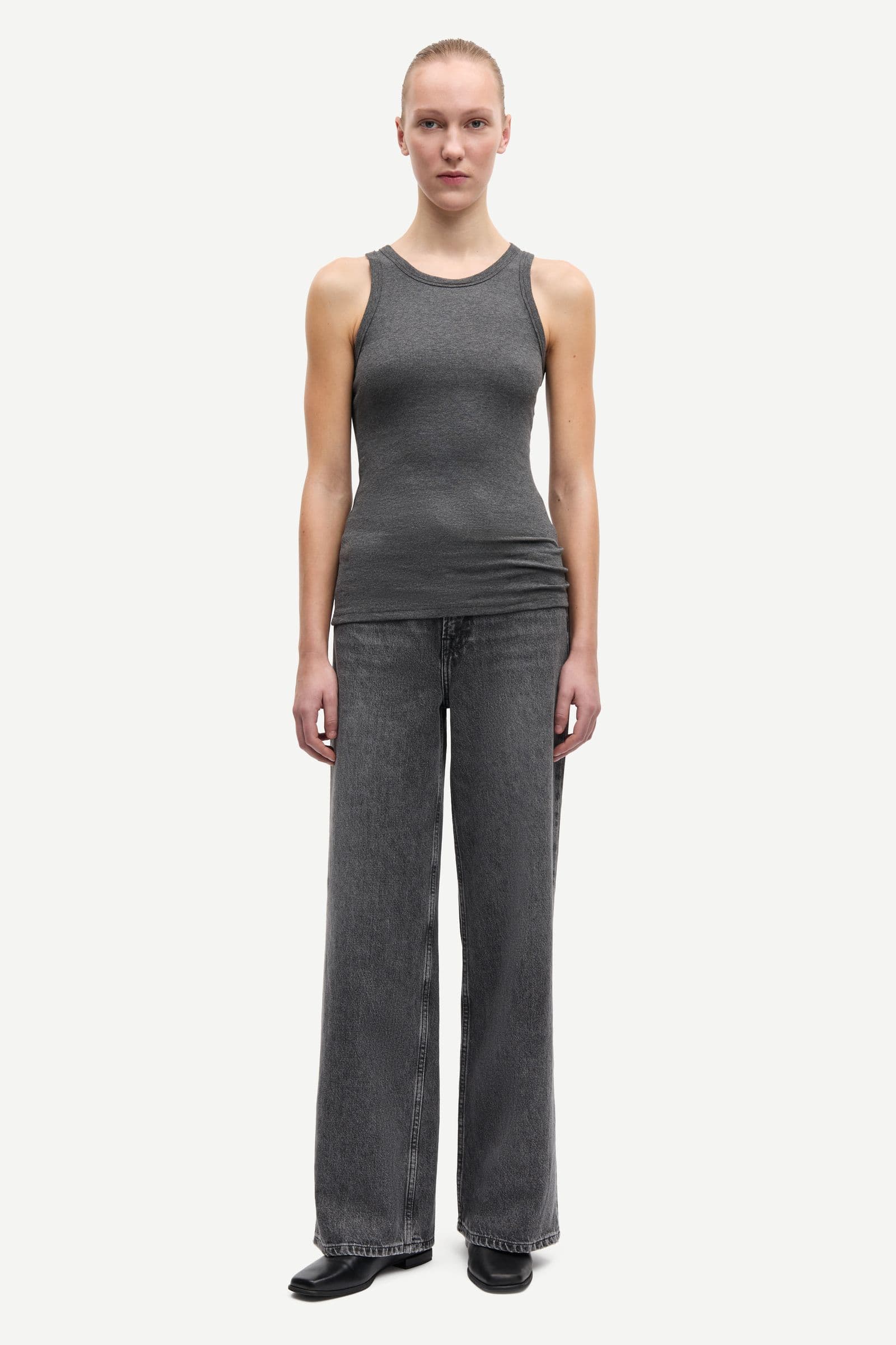 Alexo tank 7542 Dark grey mel.