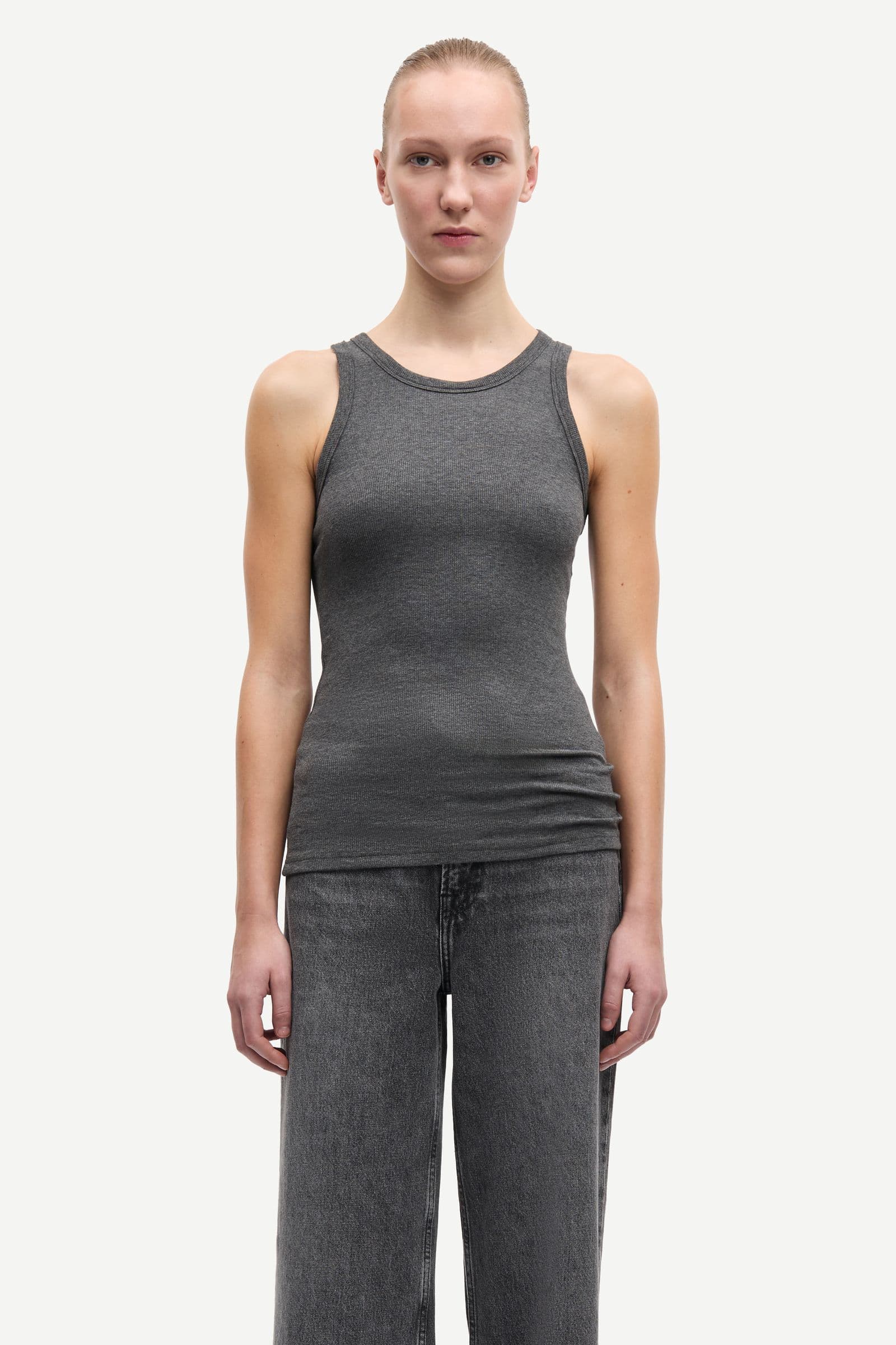 Alexo tank 7542 Dark grey mel.