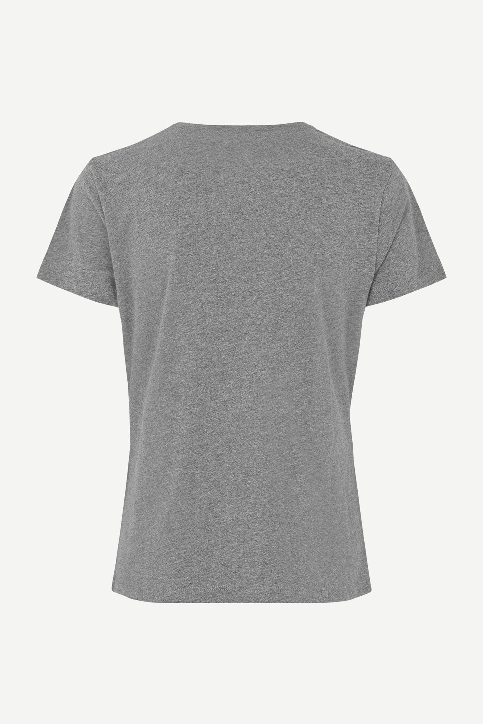 Solly tee solid 205 Dark grey mel.