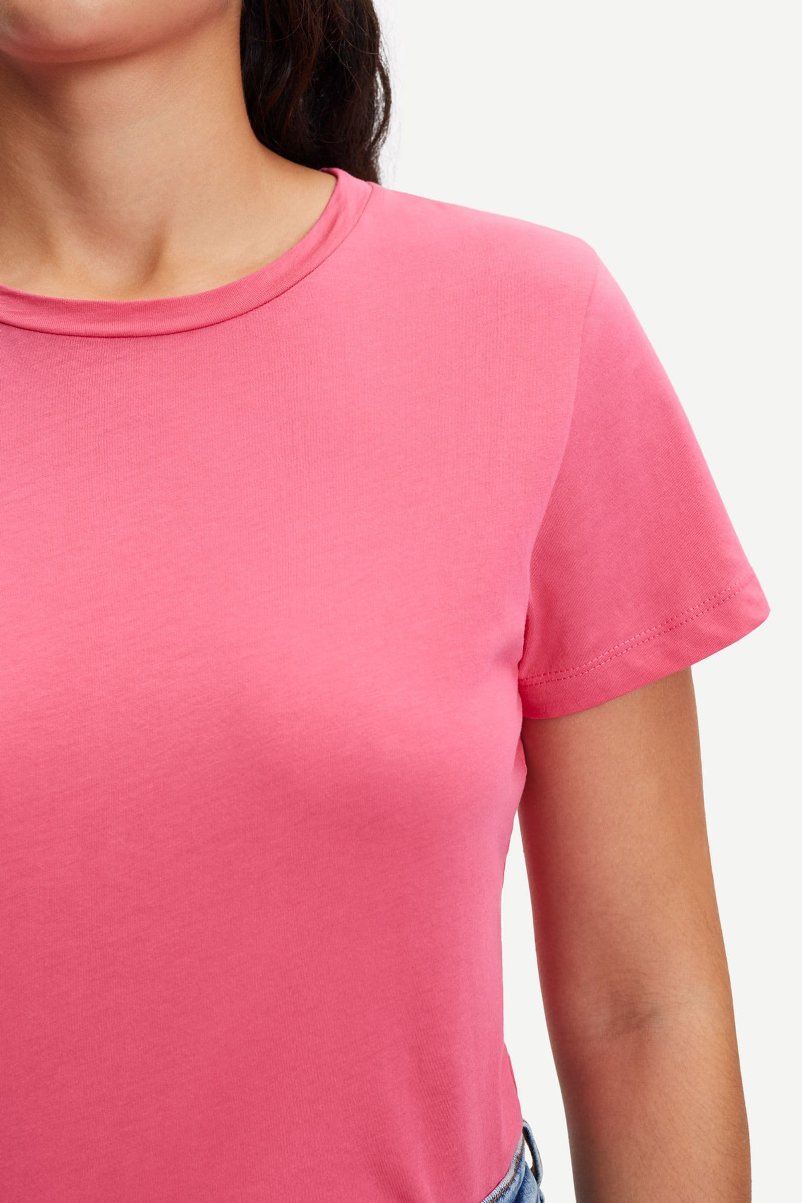 Solly tee solid 205 Honeysuckle