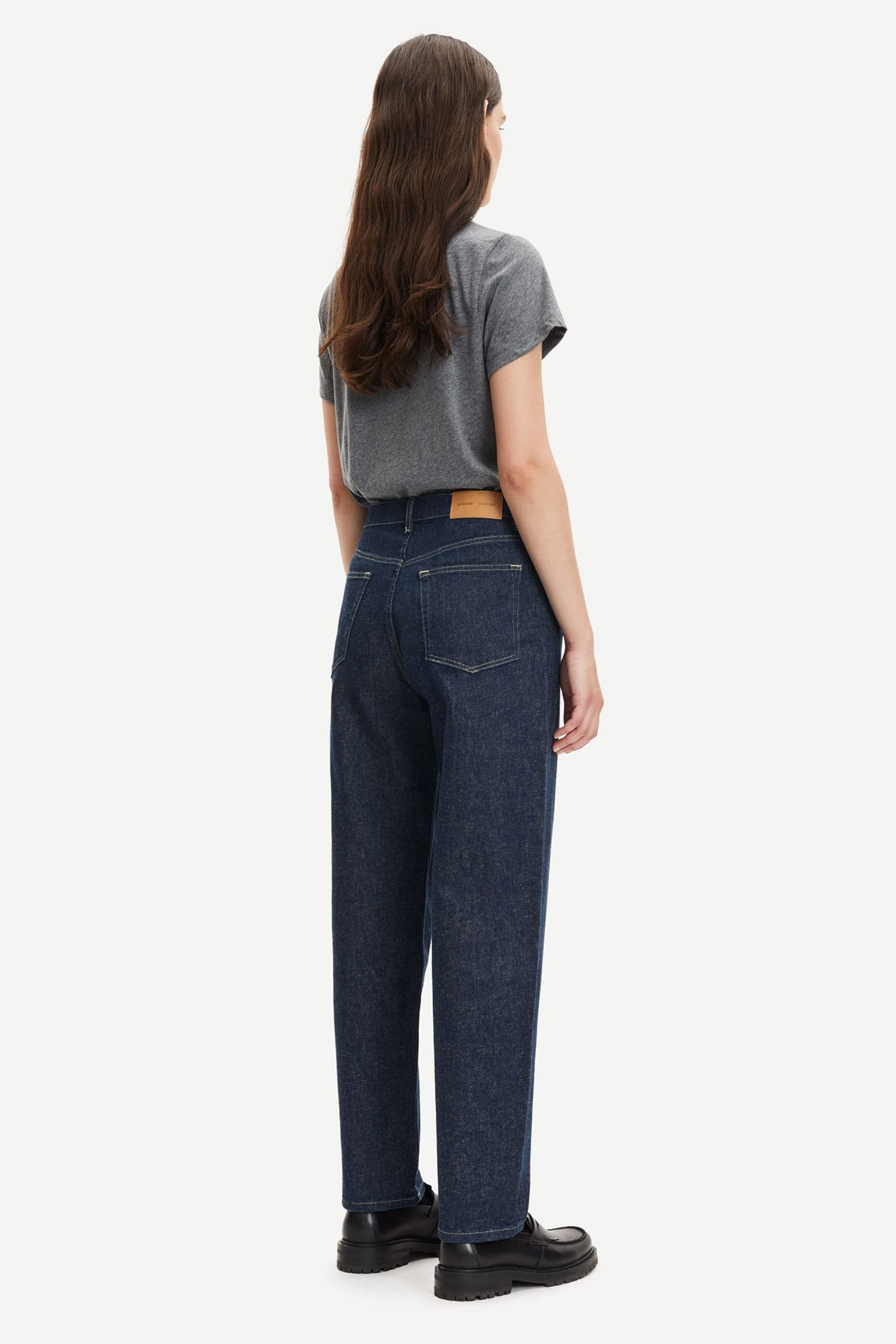 Solly tee solid 205 Dark grey mel.
