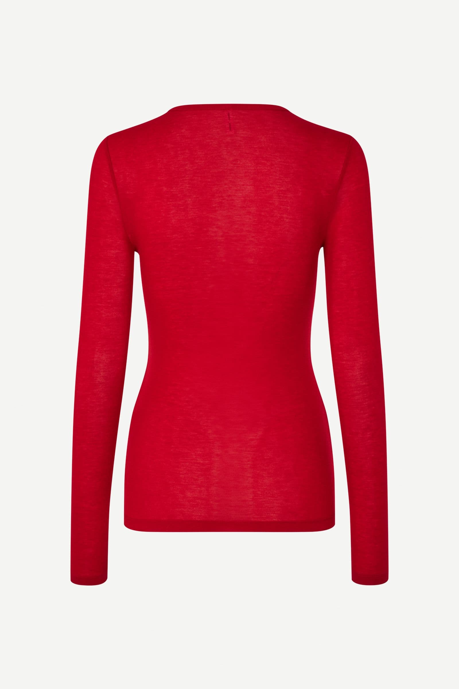 Sadou t-shirt ls 15499 Haute Red