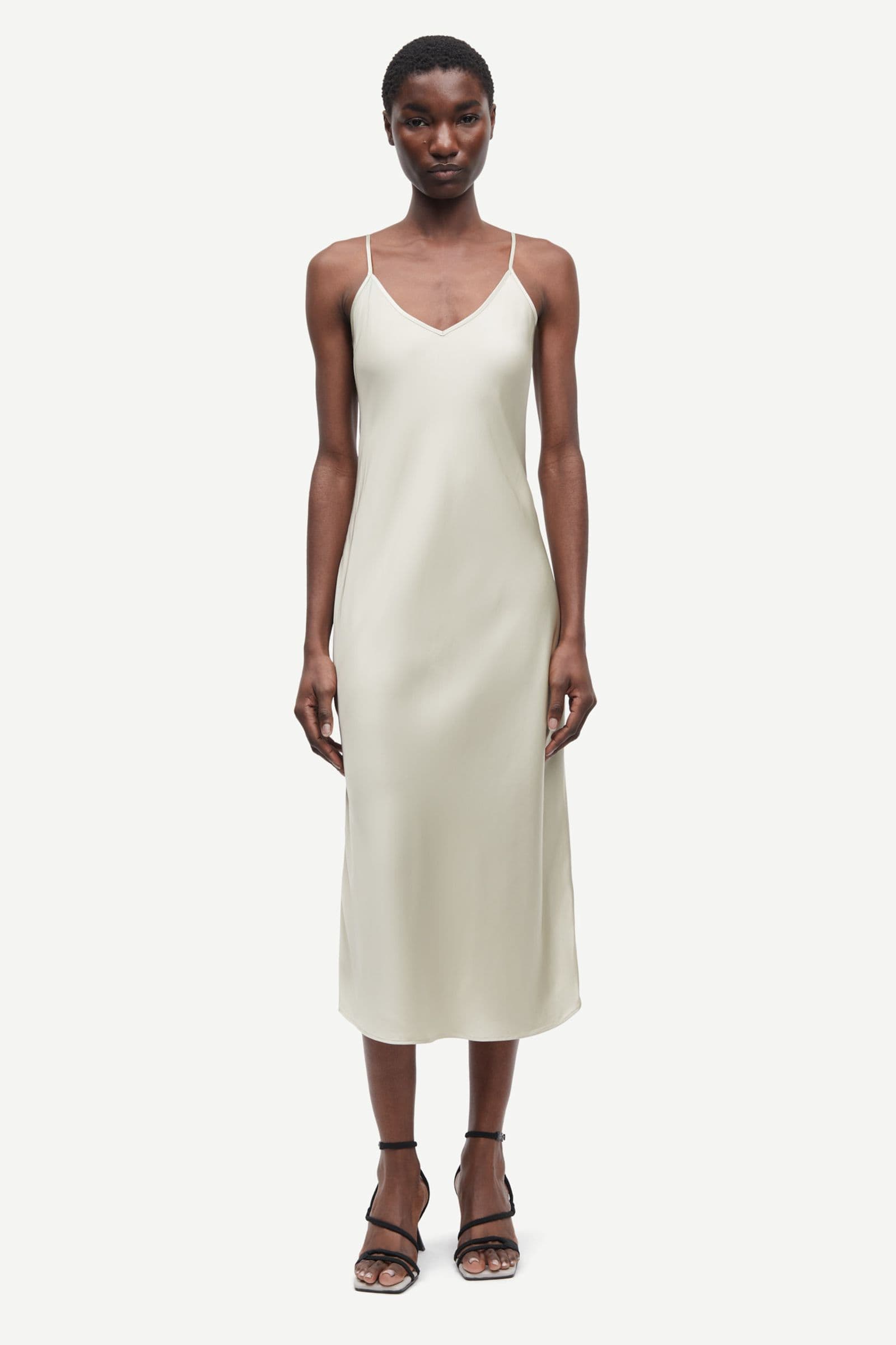 Sasharon strap dress 14905 Agate Gray