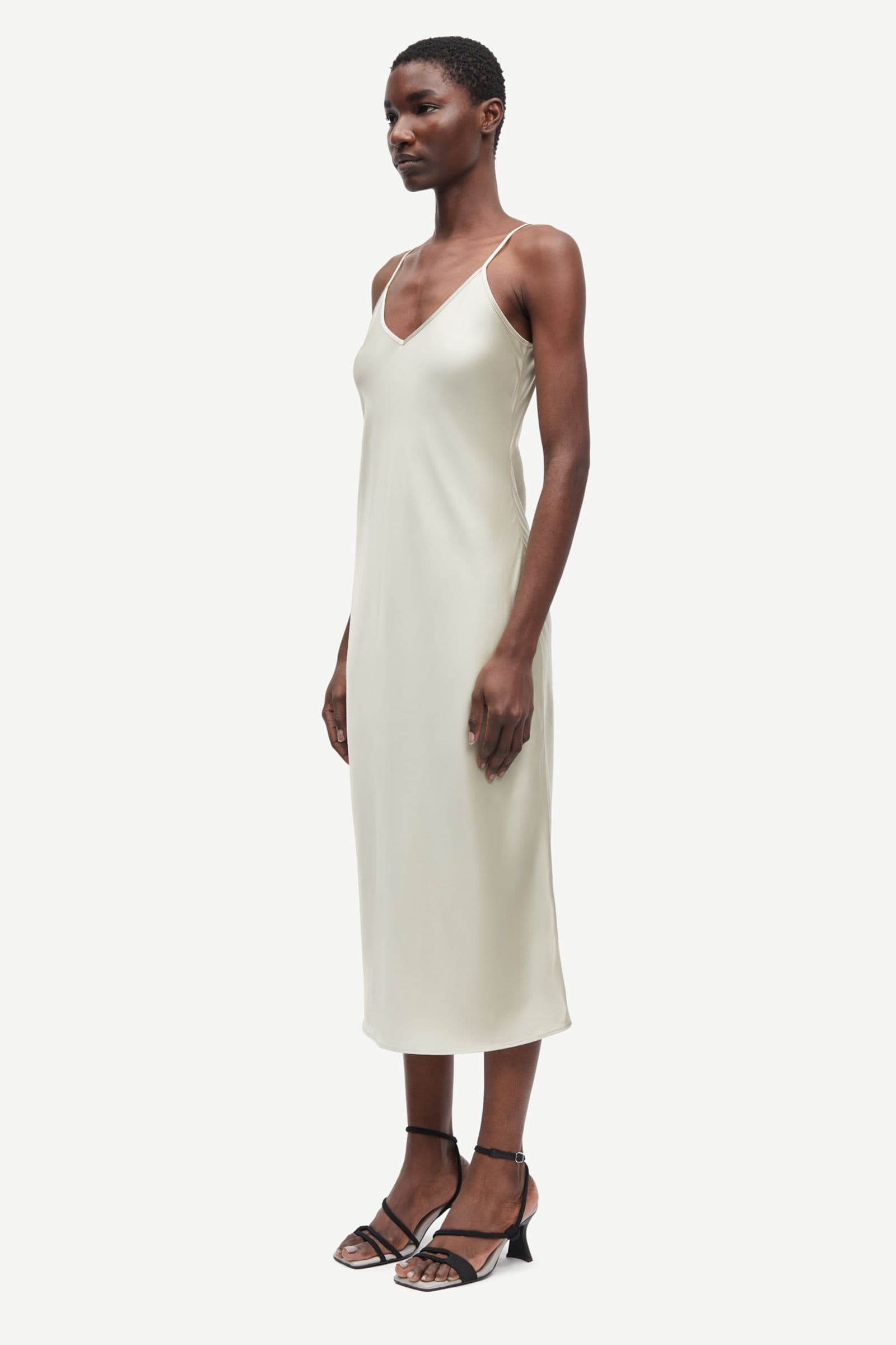 Sasharon strap dress 14905 Agate Gray