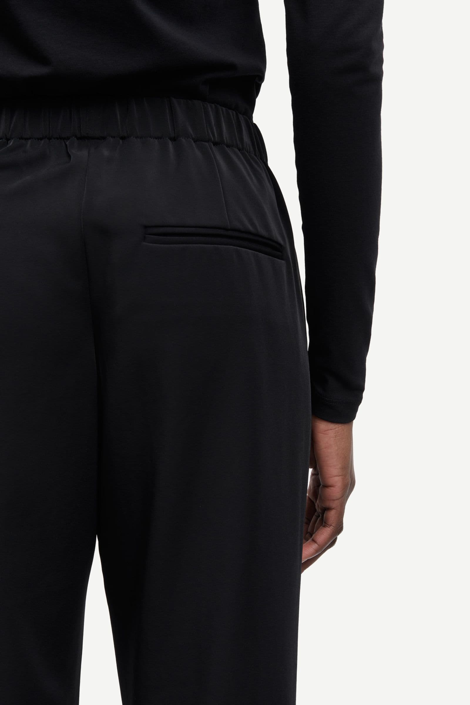Hoys straight pants 7331 Black