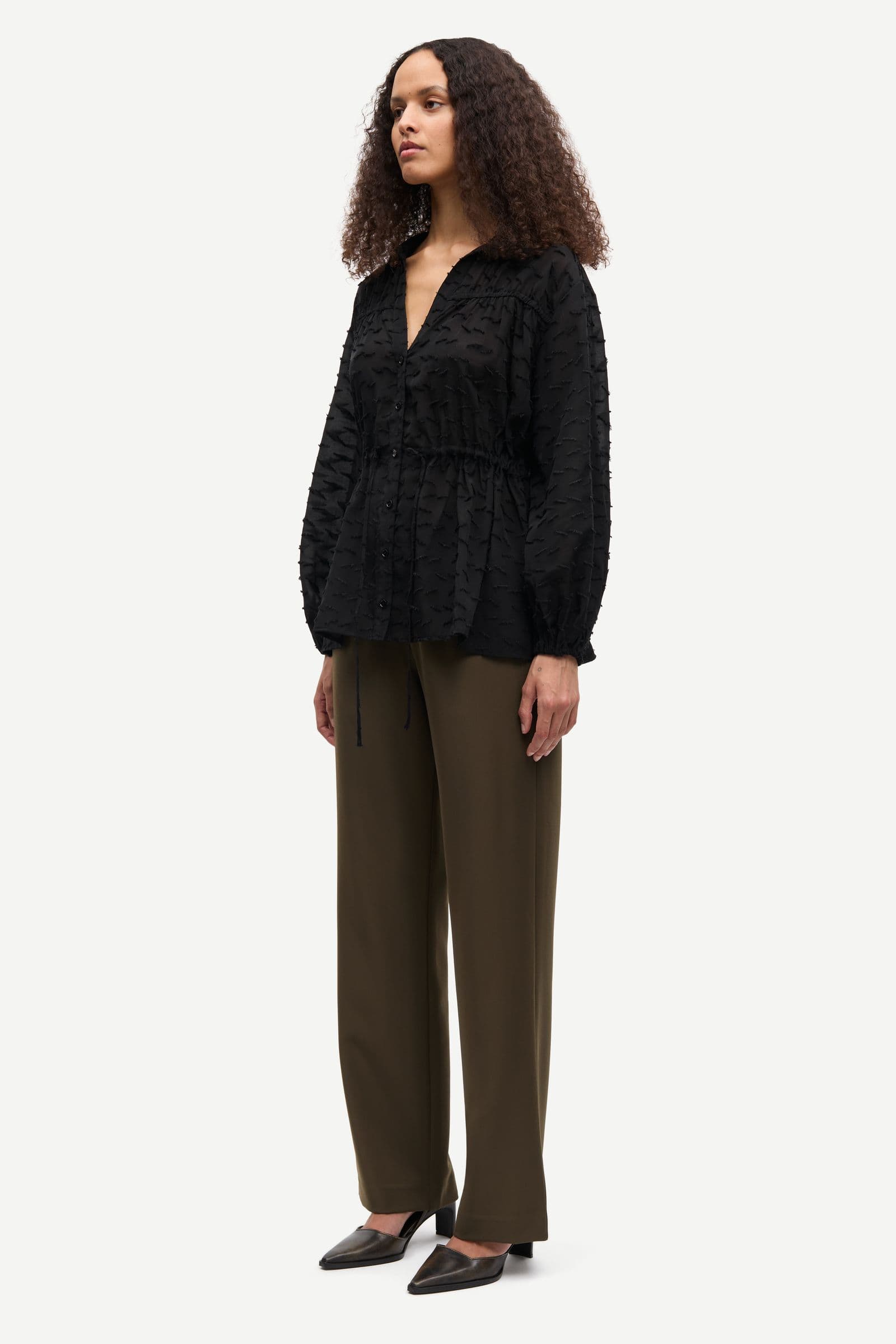 Hoys straight pants 7331 Deep Forest
