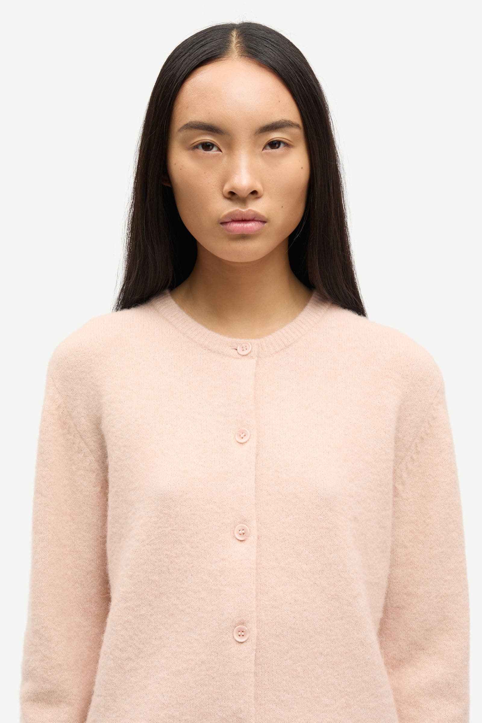 Nor short cardigan 7355 Cameo Rose