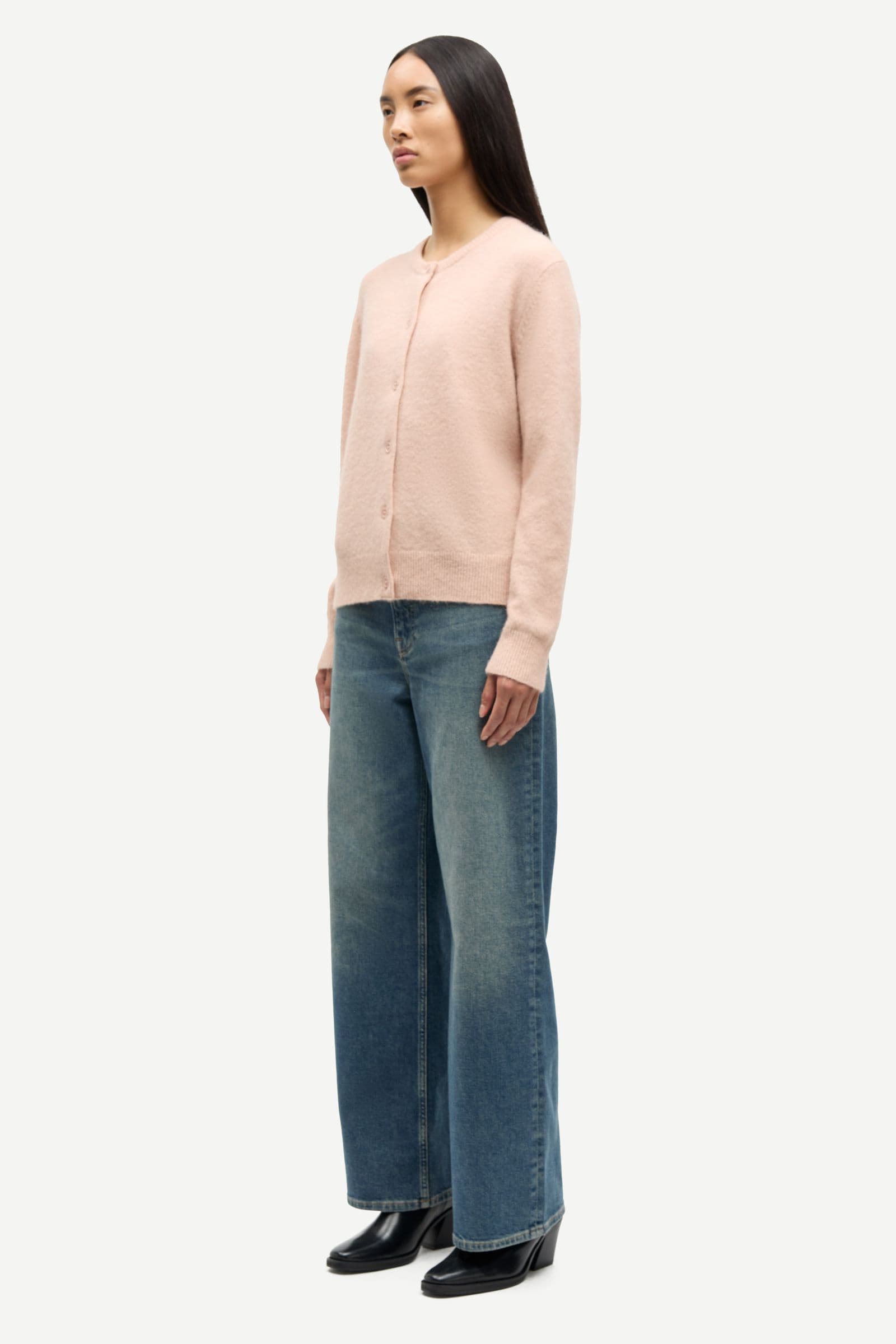 Nor short cardigan 7355 Cameo Rose
