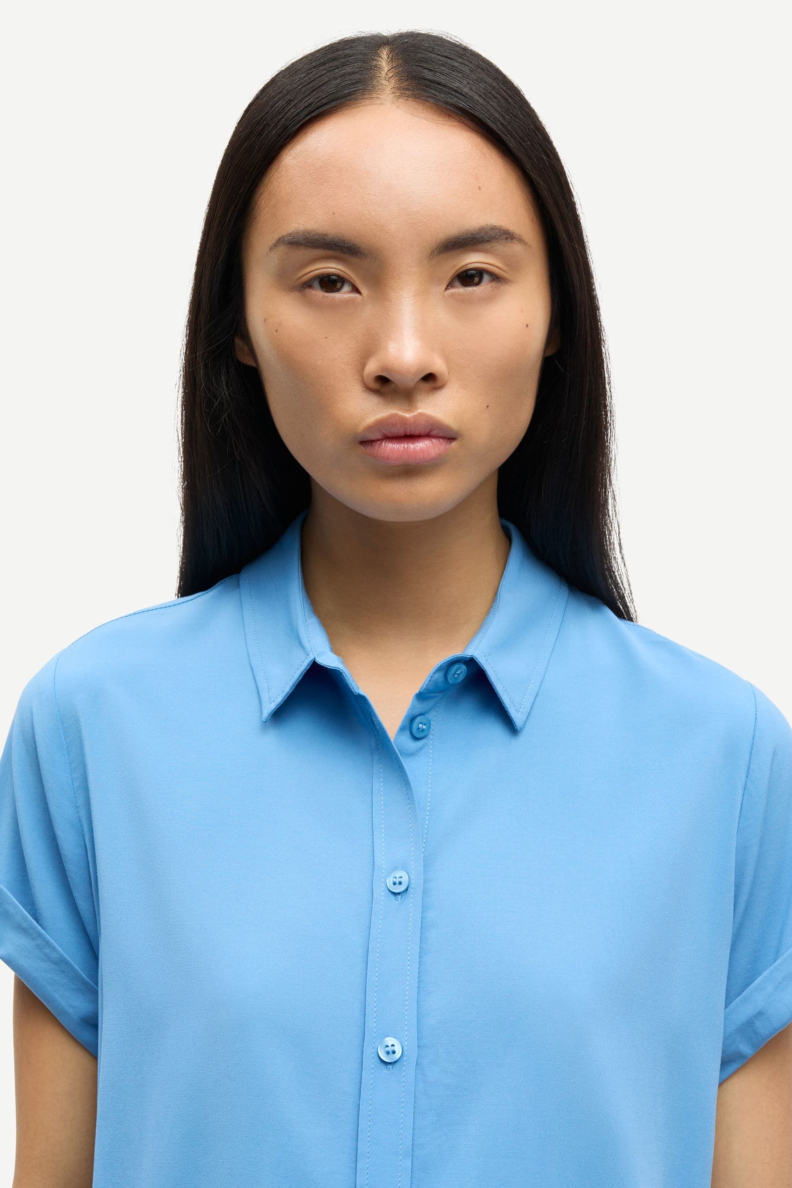 Majan ss shirt 9942 Blue Jasper