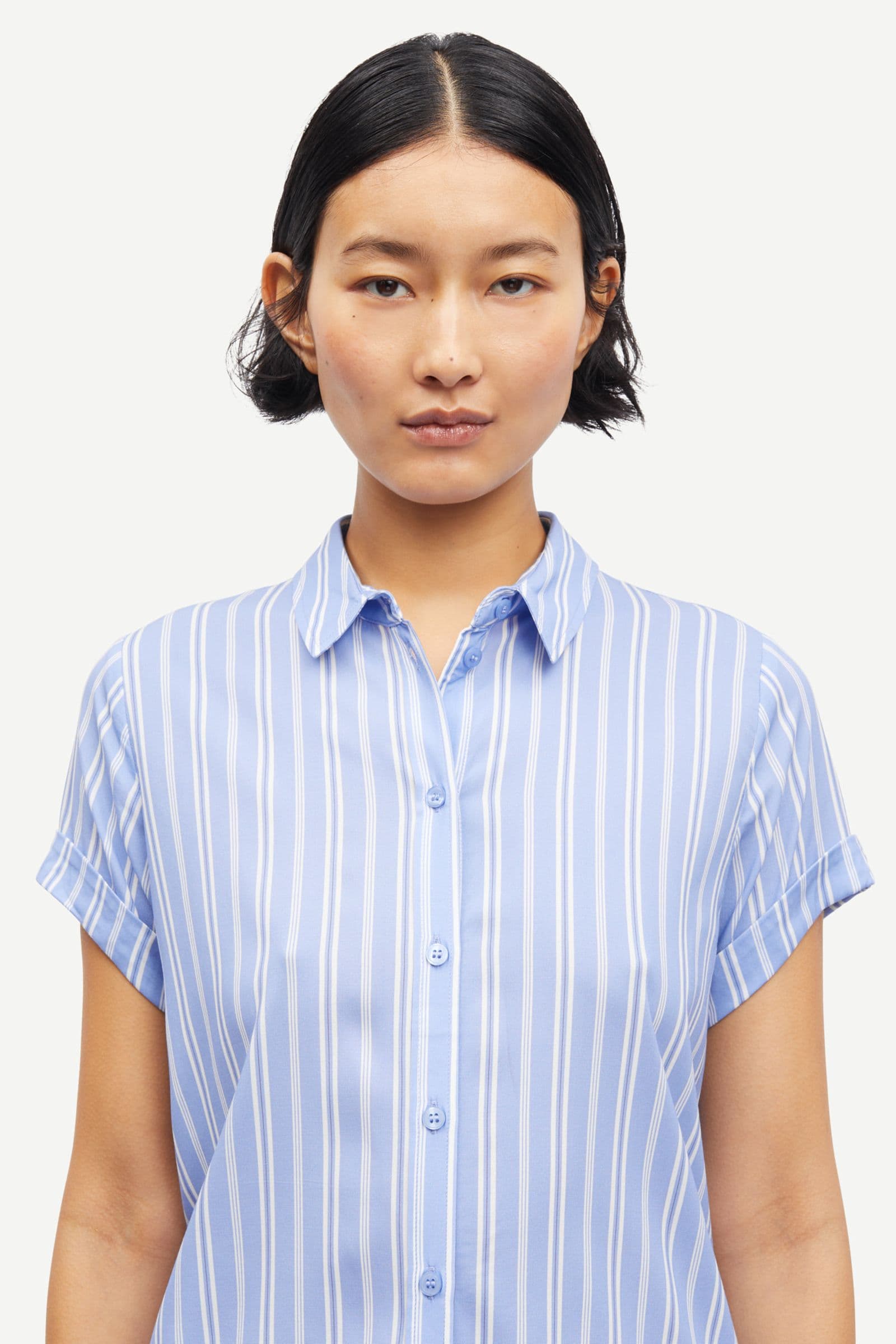 Majan ss shirt 9942 Blue St.