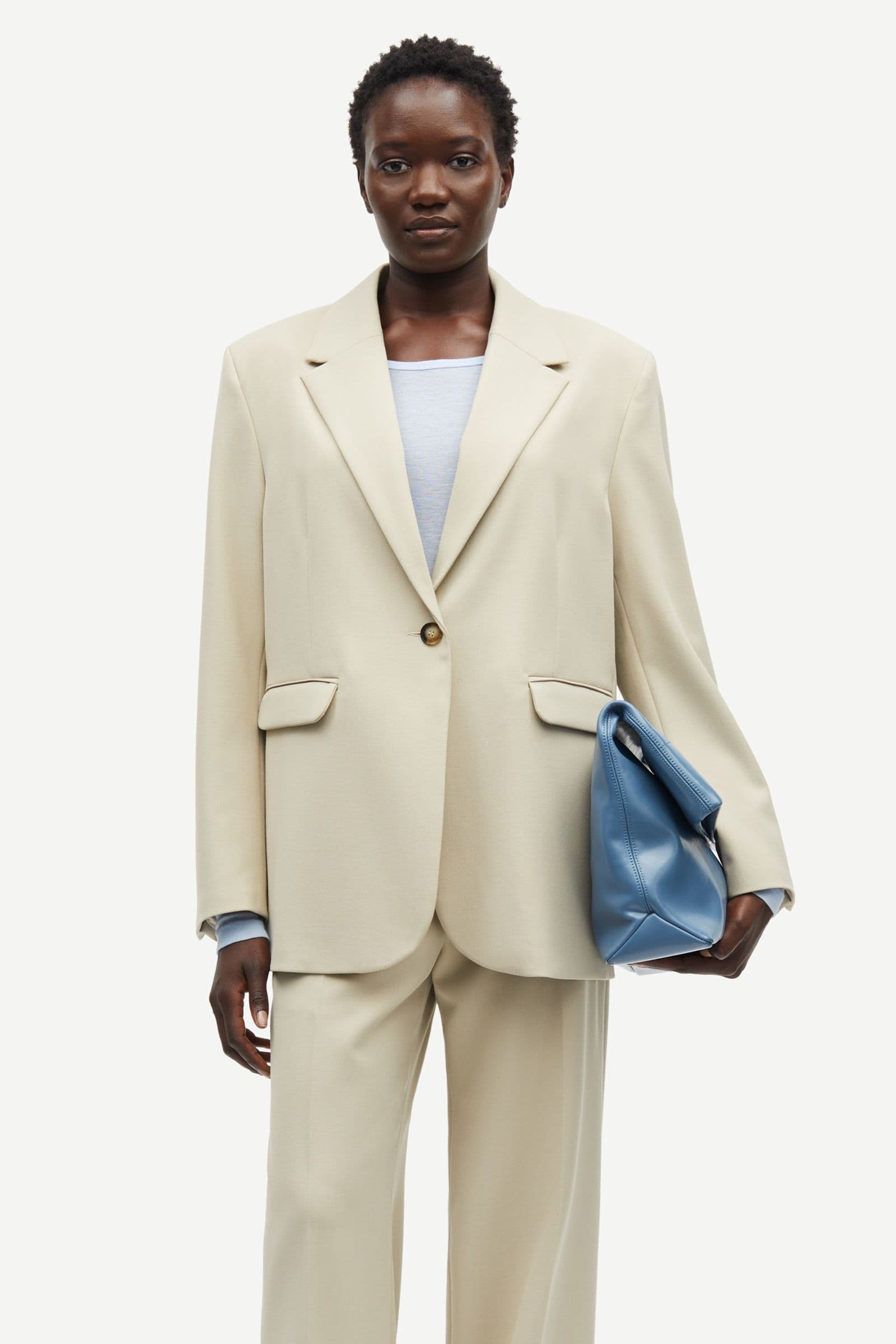 Haven blazer 13103 White Pepper