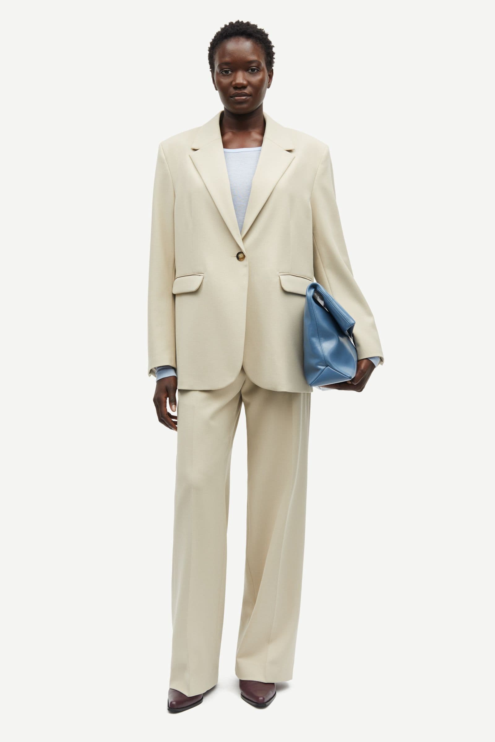 Haven blazer 13103 White Pepper