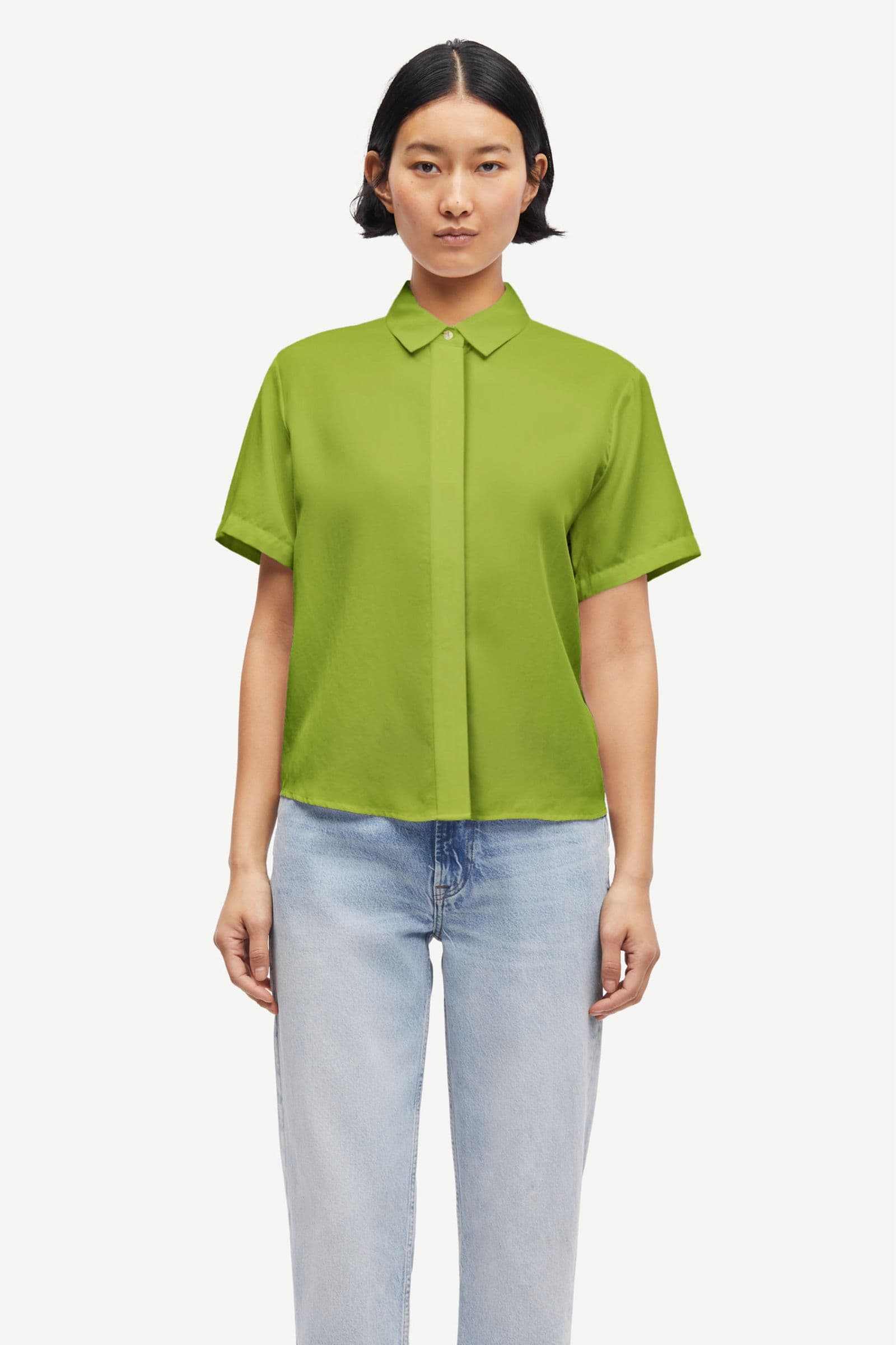 Mina ss shirt 14028 Peridot