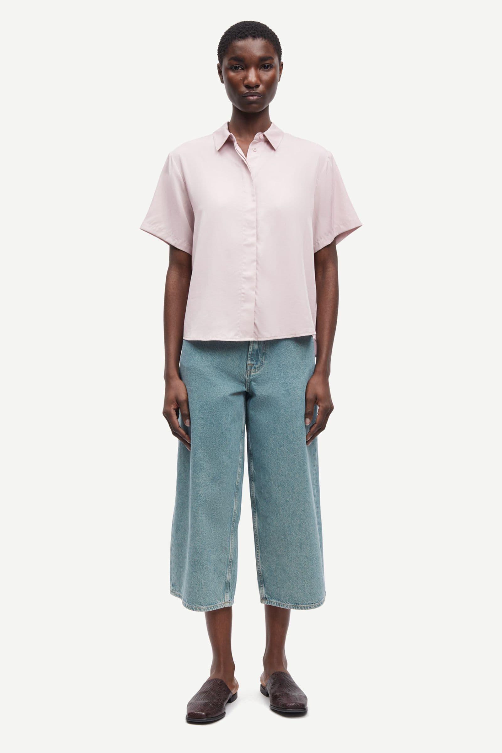 Mina ss shirt 14028 Violet Ice