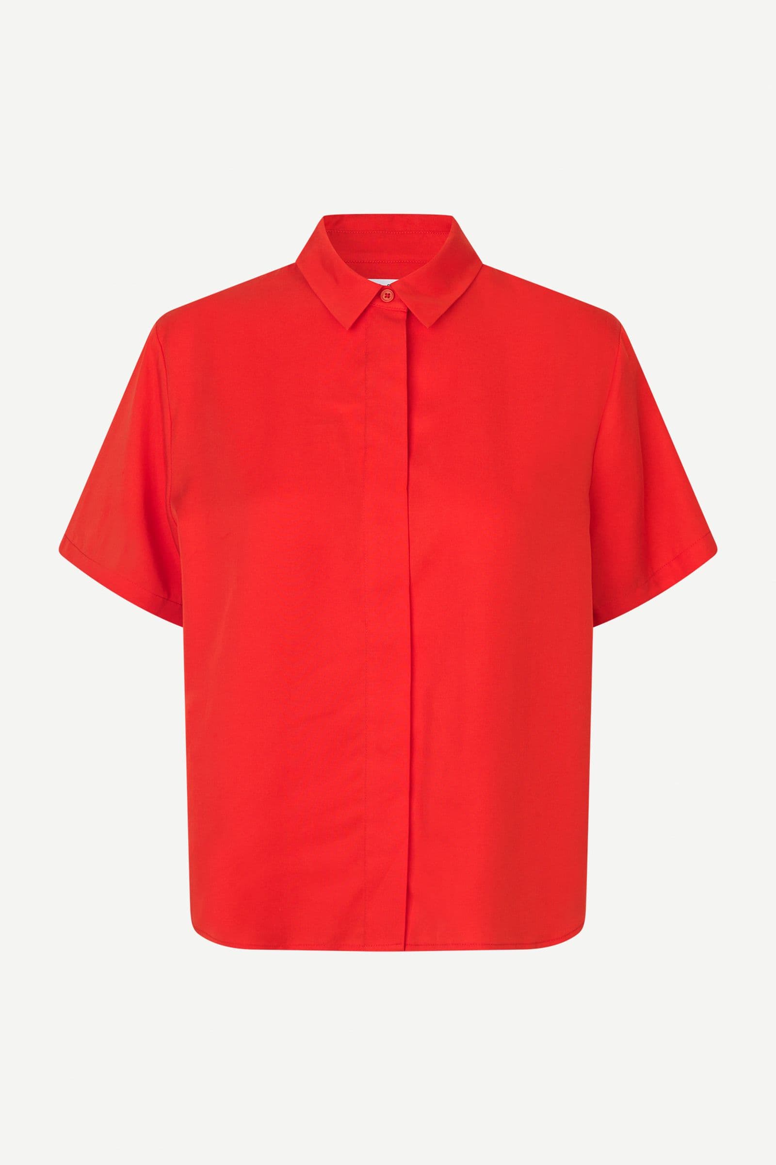 Mina ss shirt 14028 FLAME SCARLET