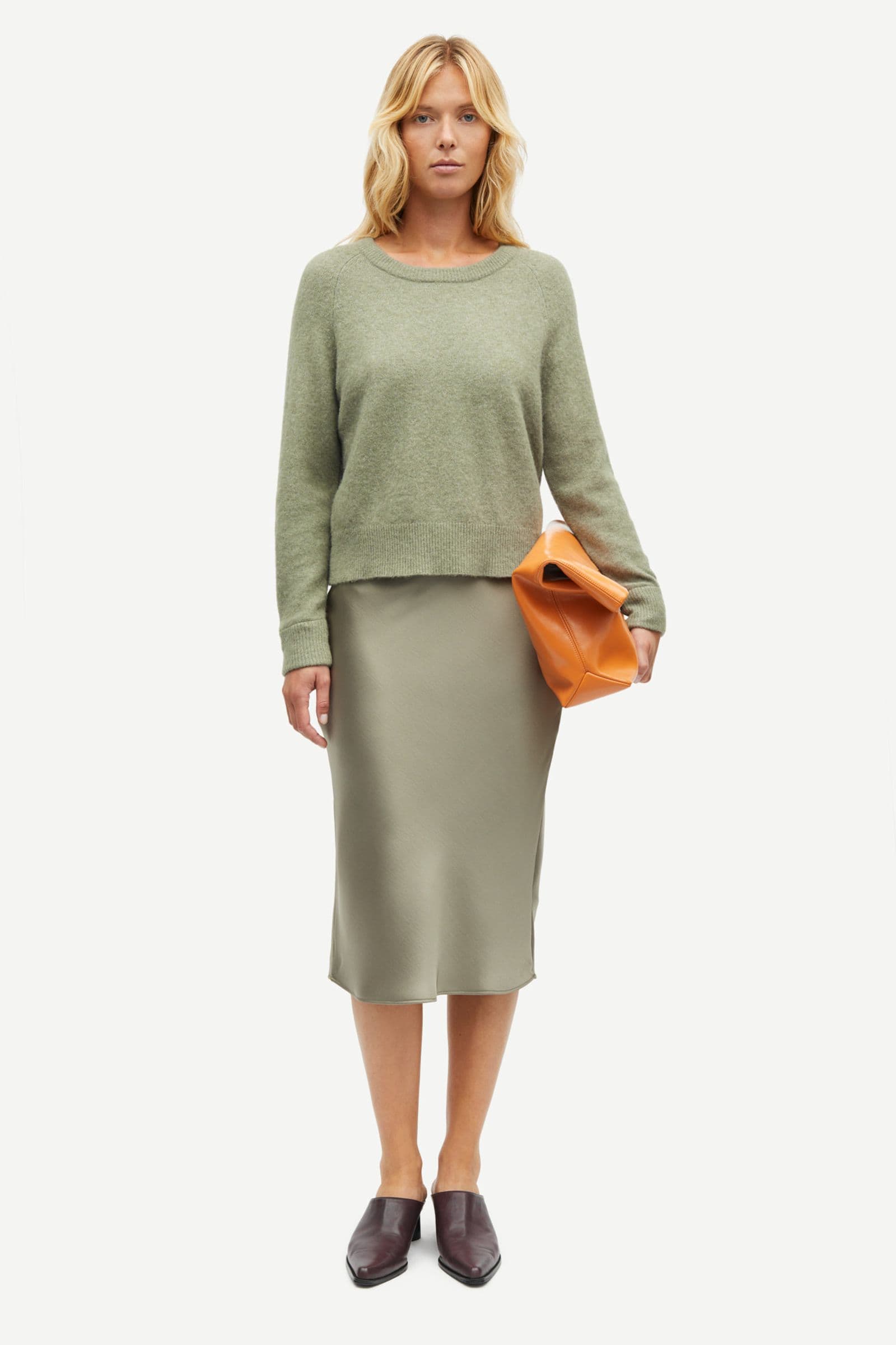 Agneta skirt 12956 Vetiver