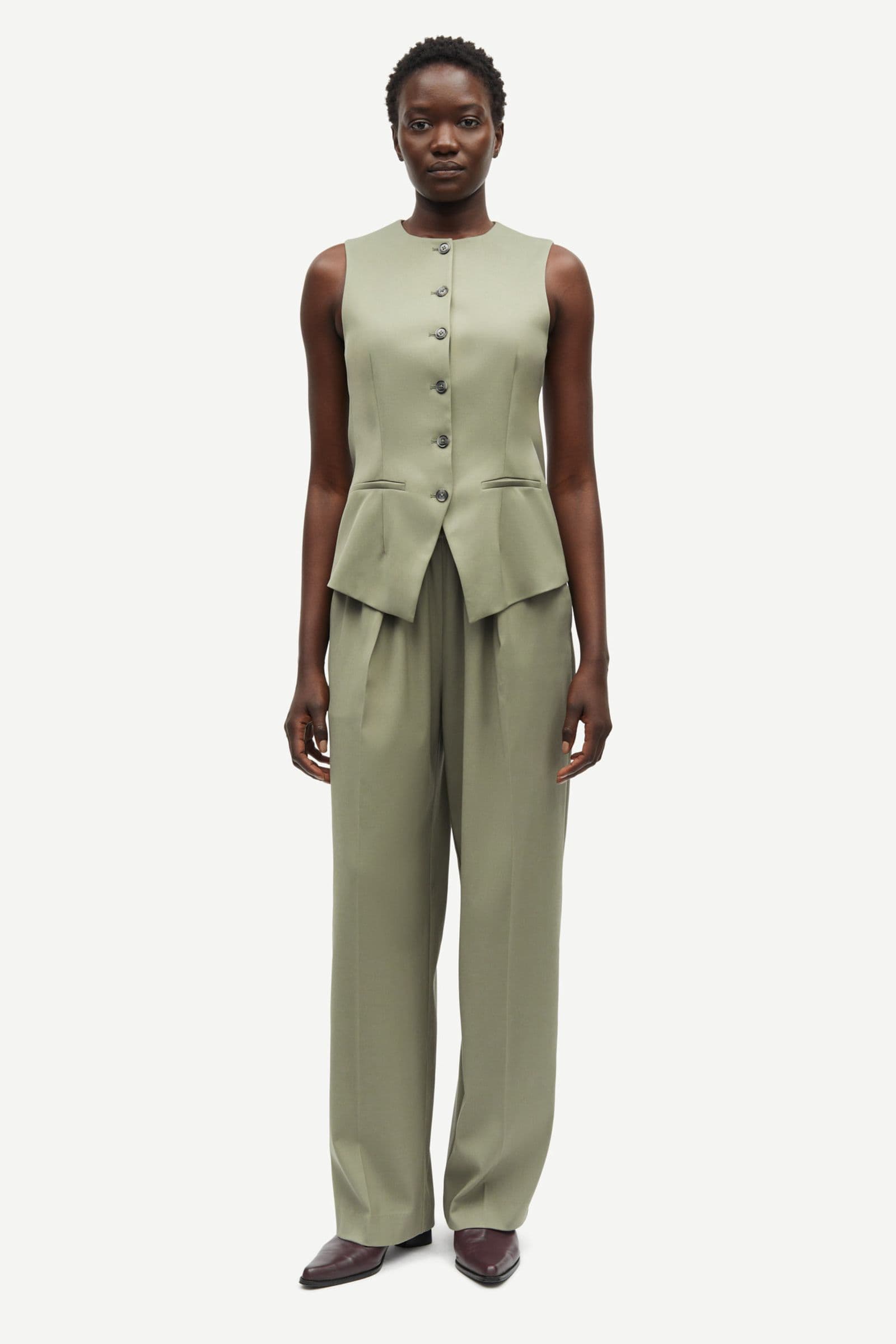 Julia trousers 14635 Vetiver