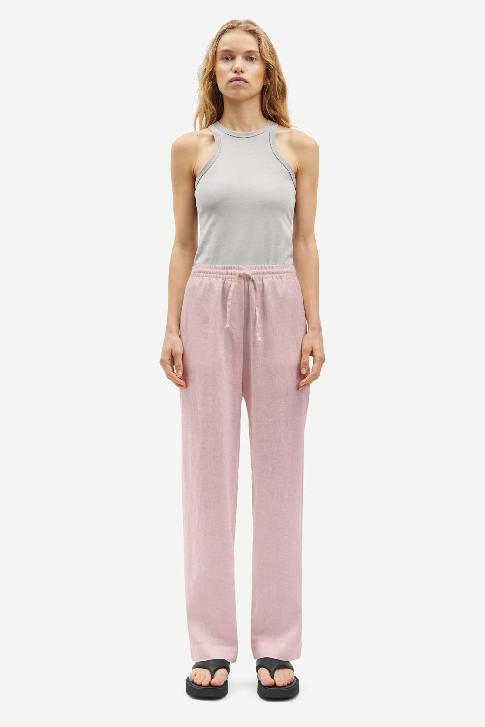 Hoys string trousers 14329 Violet Ice