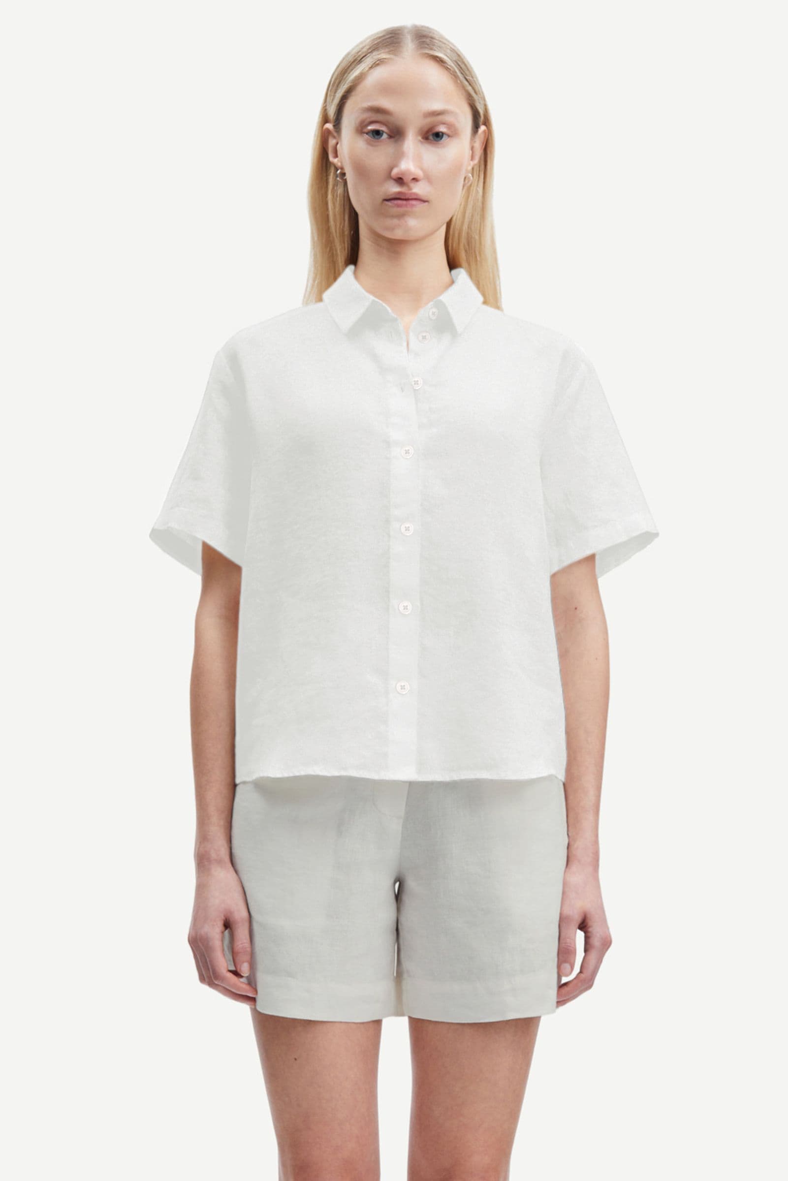 Mina ss shirt np 14329 Egret