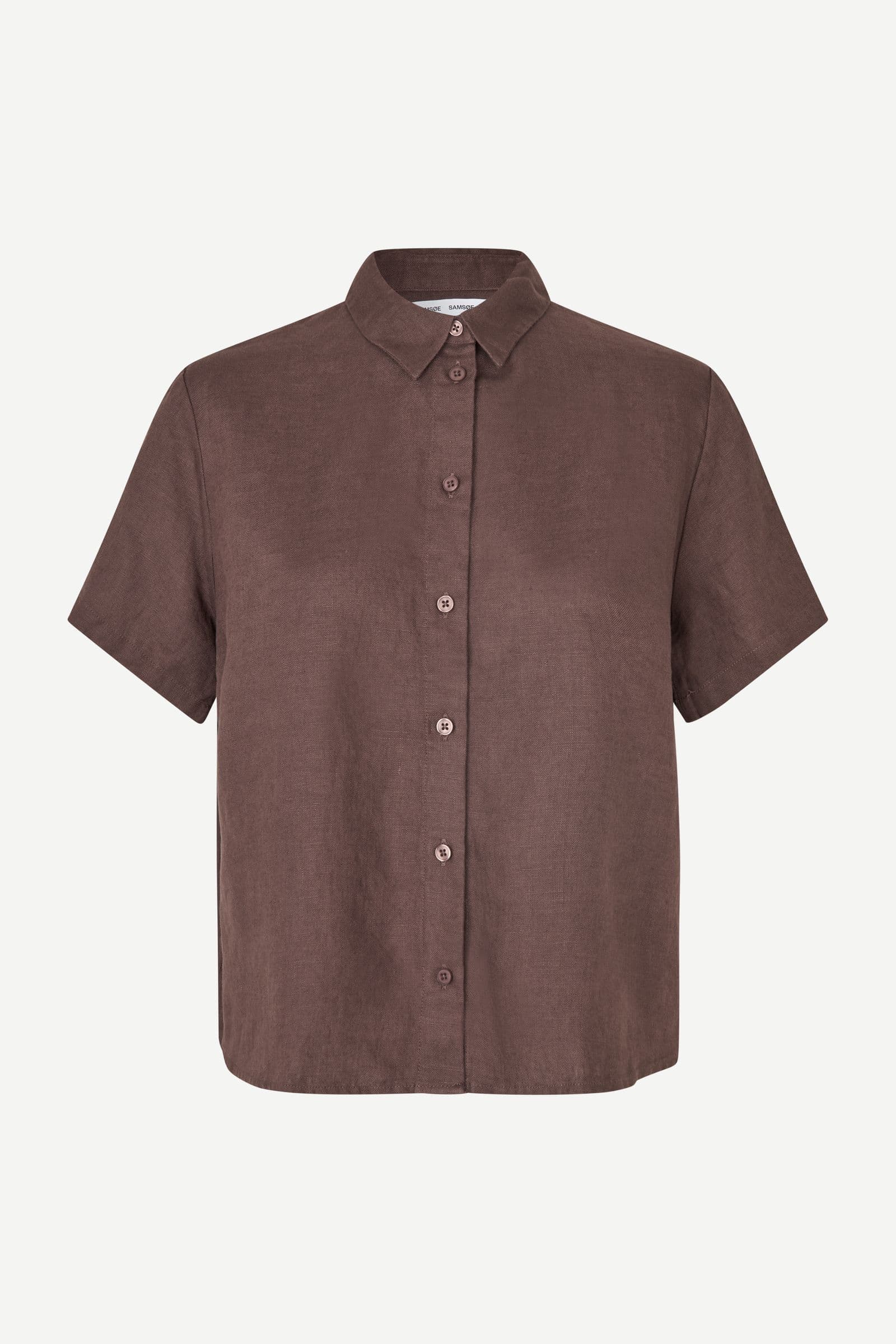 Mina ss shirt np 14329 French Roast