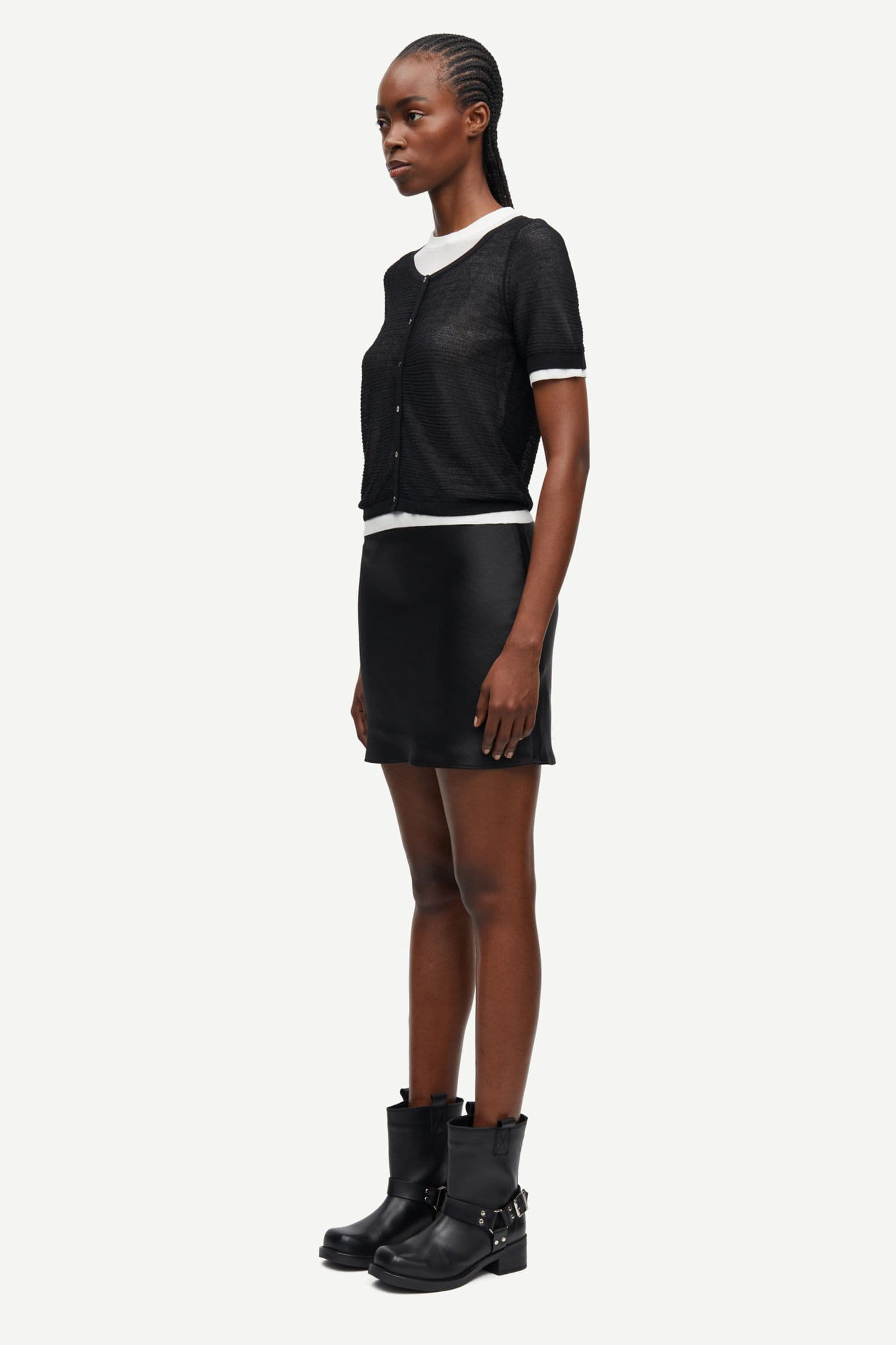 Saagneta short skirt 12956 Black