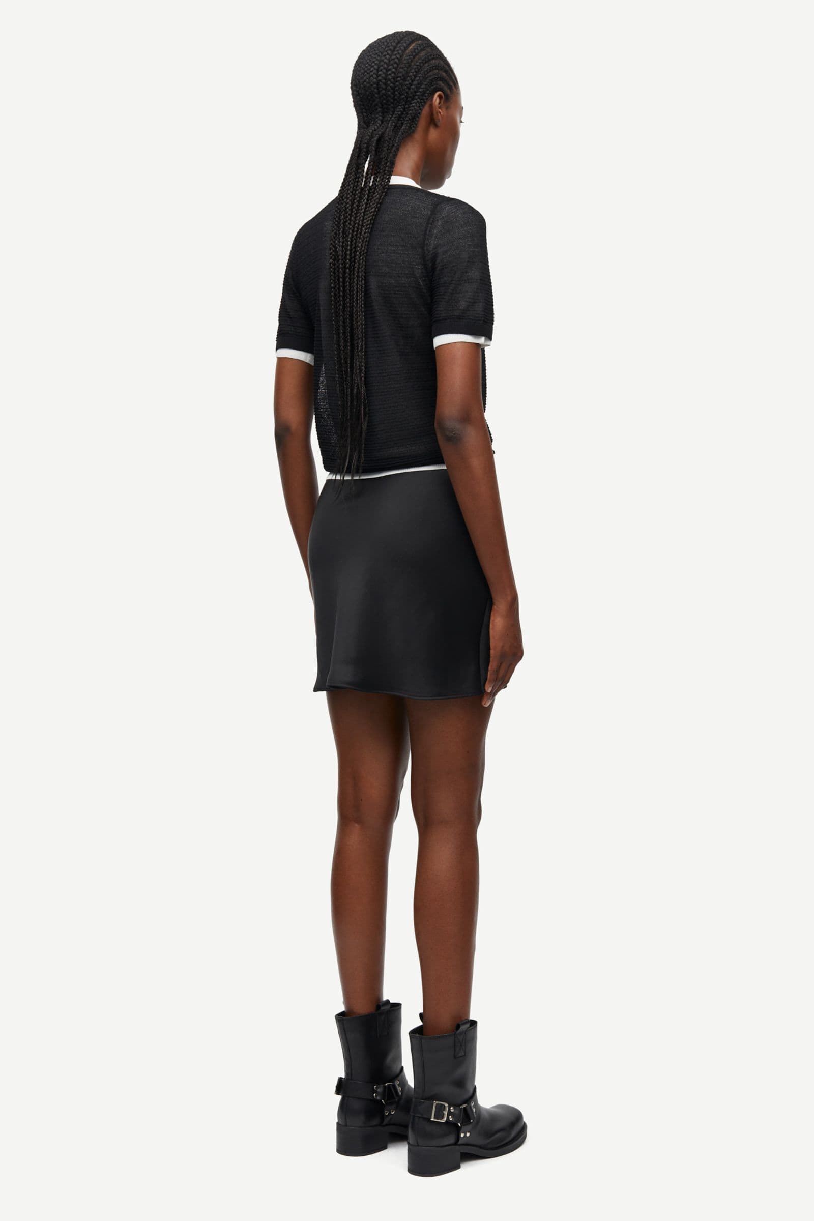 Saagneta short skirt 12956 Black