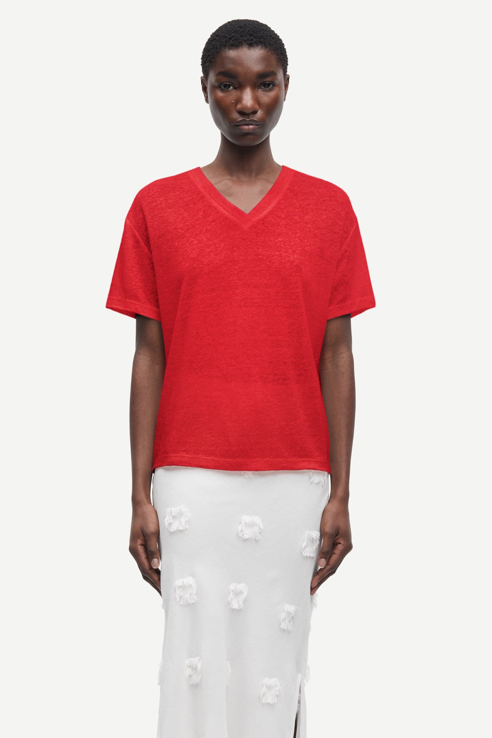 Saeli t-shirt 15202 FLAME SCARLET