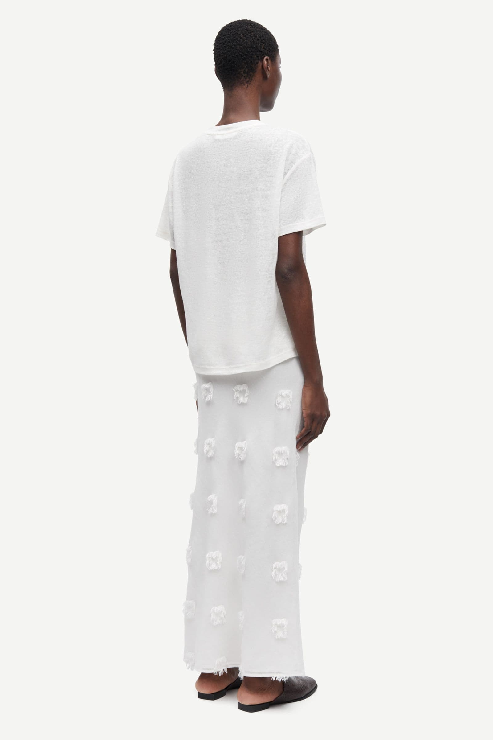 Saeli t-shirt 15202 Egret