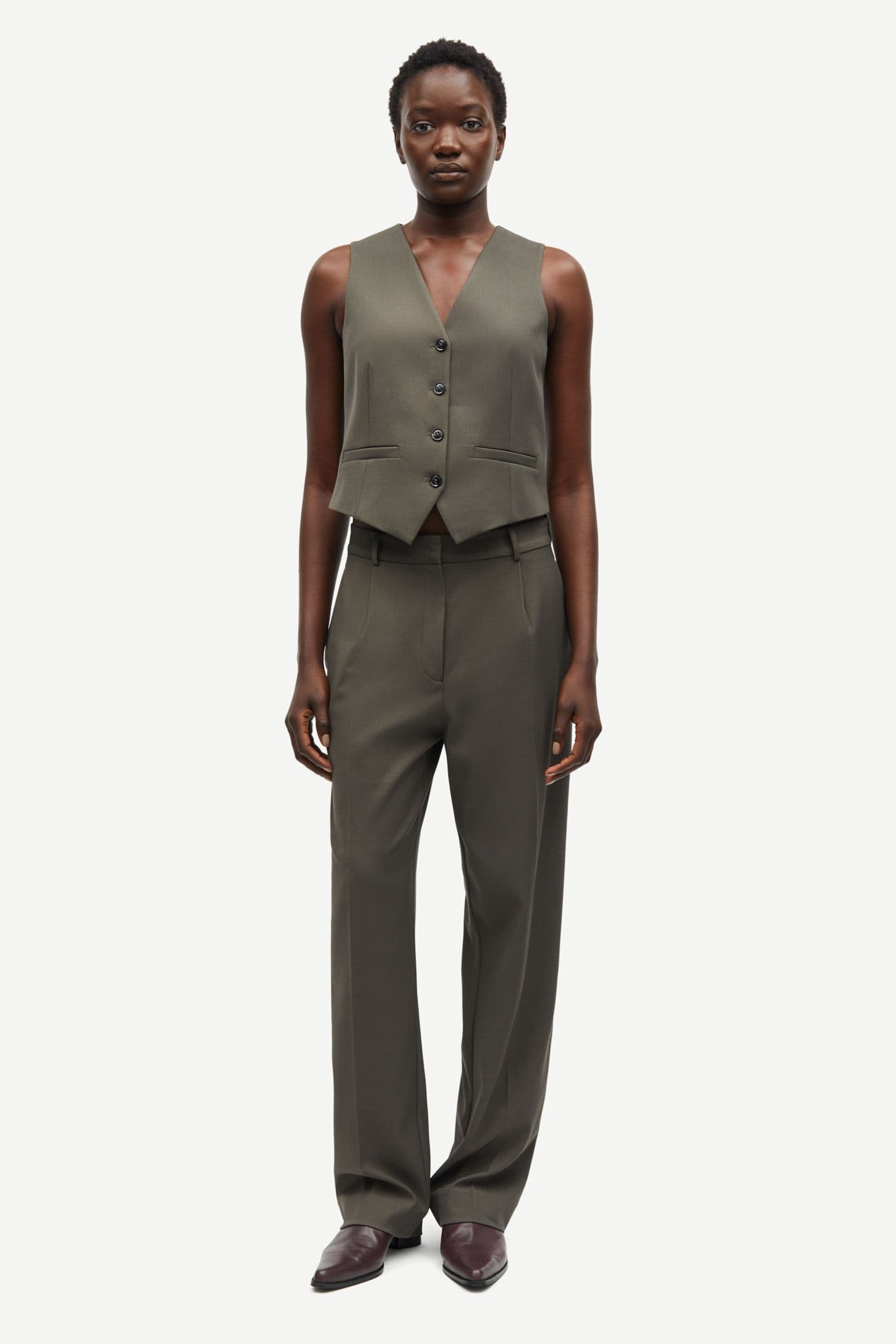 Saramona trousers 14635 Beluga