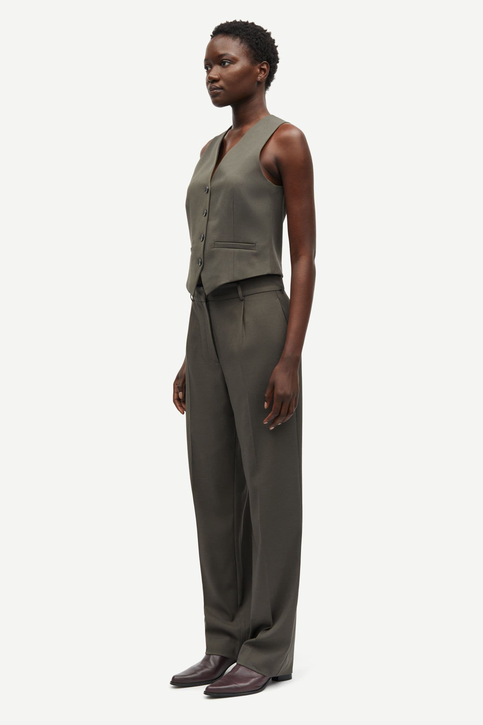 Saramona trousers 14635 Beluga
