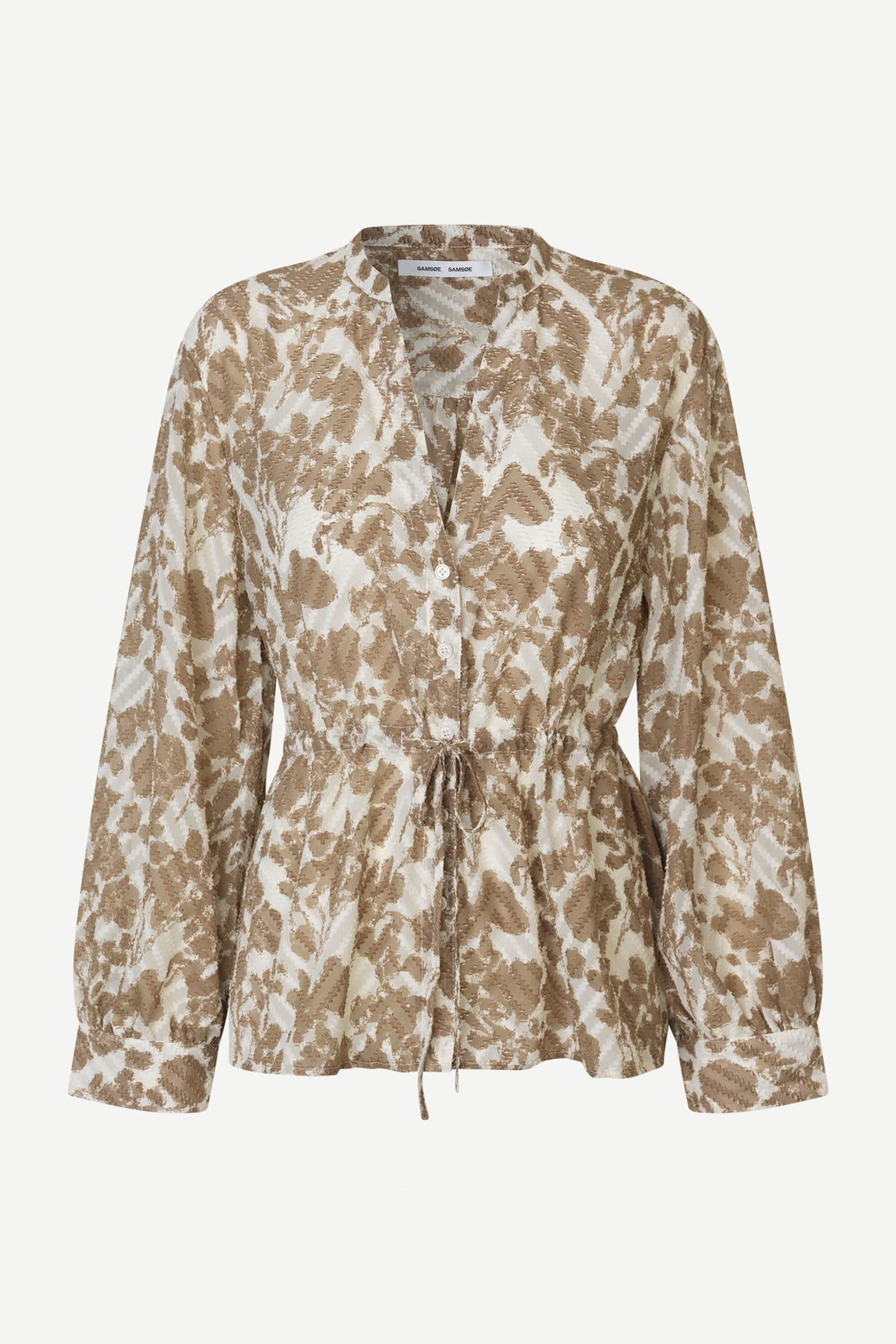 Saamelie blouse 14573 Peony Blur Greige