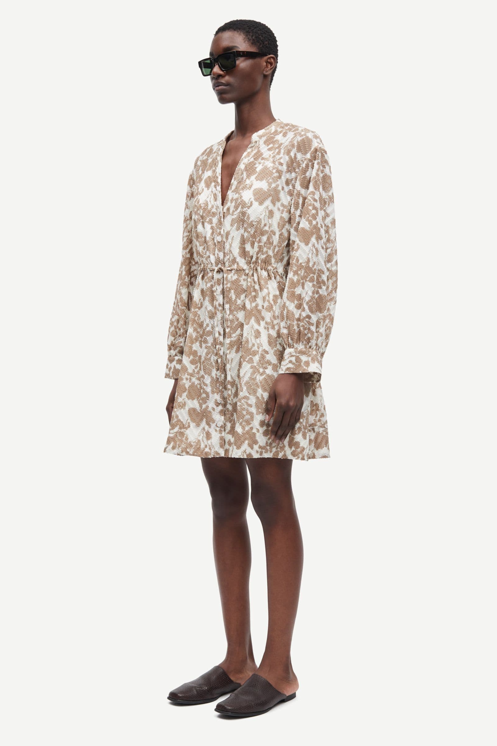 Saamelie dress 14573 Peony Blur Greige