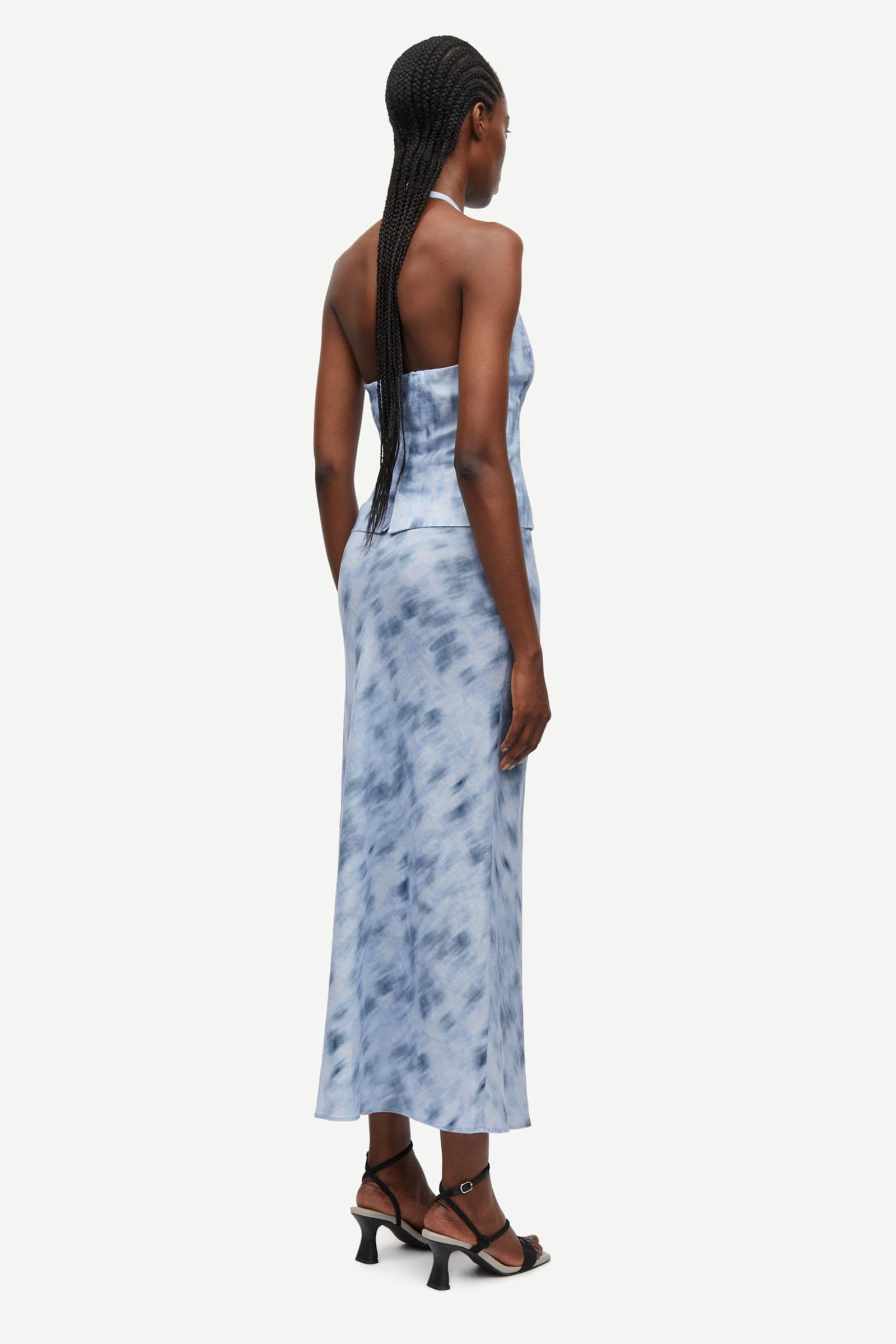Saagneta long skirt 14329 Wonder Blur Dawn