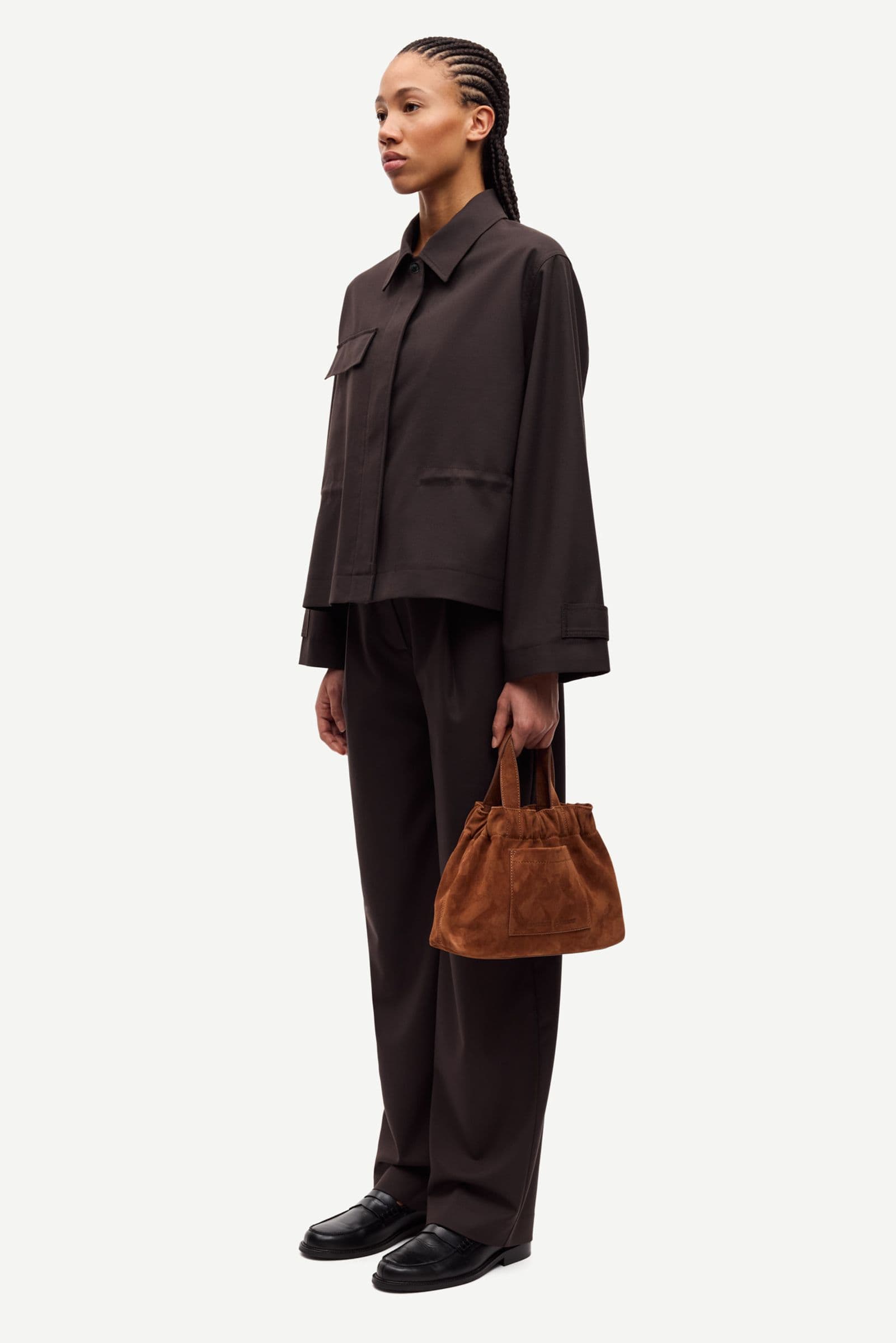 Saagneta trousers 14930 Black Coffee