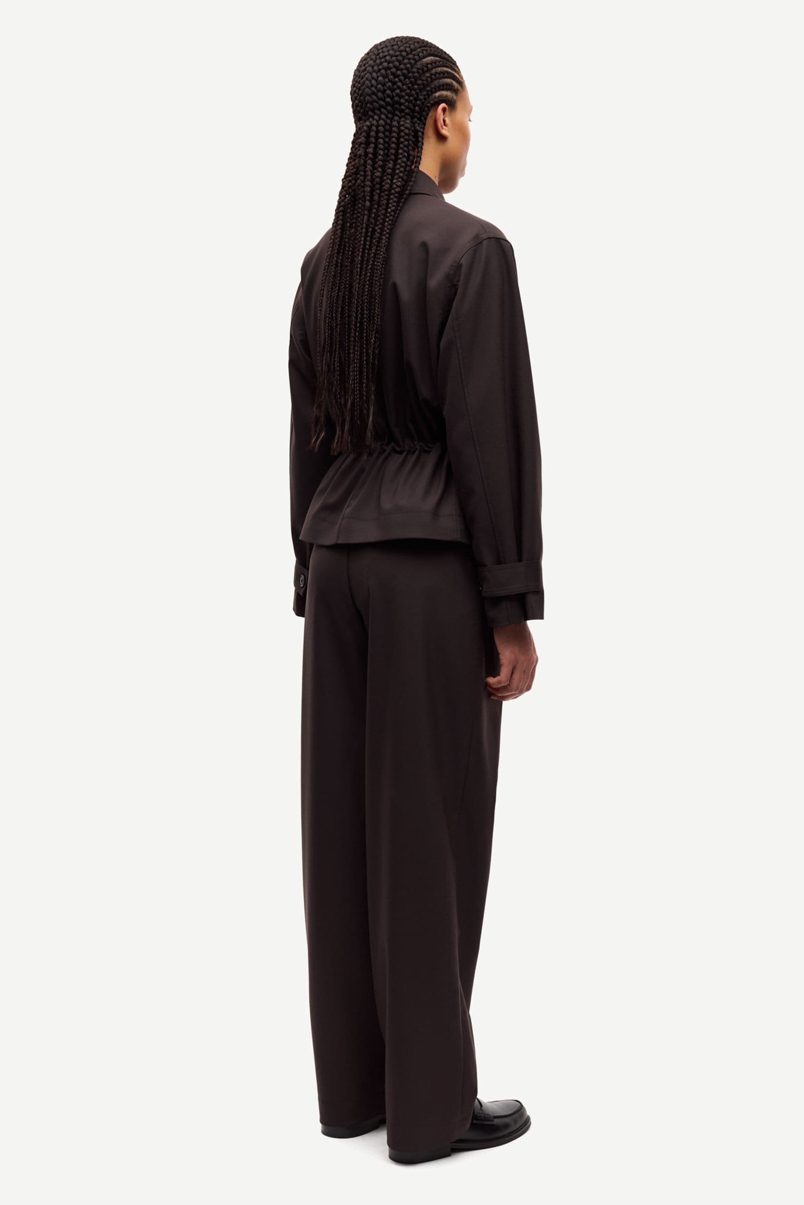 Saagneta trousers 14930 Black Coffee
