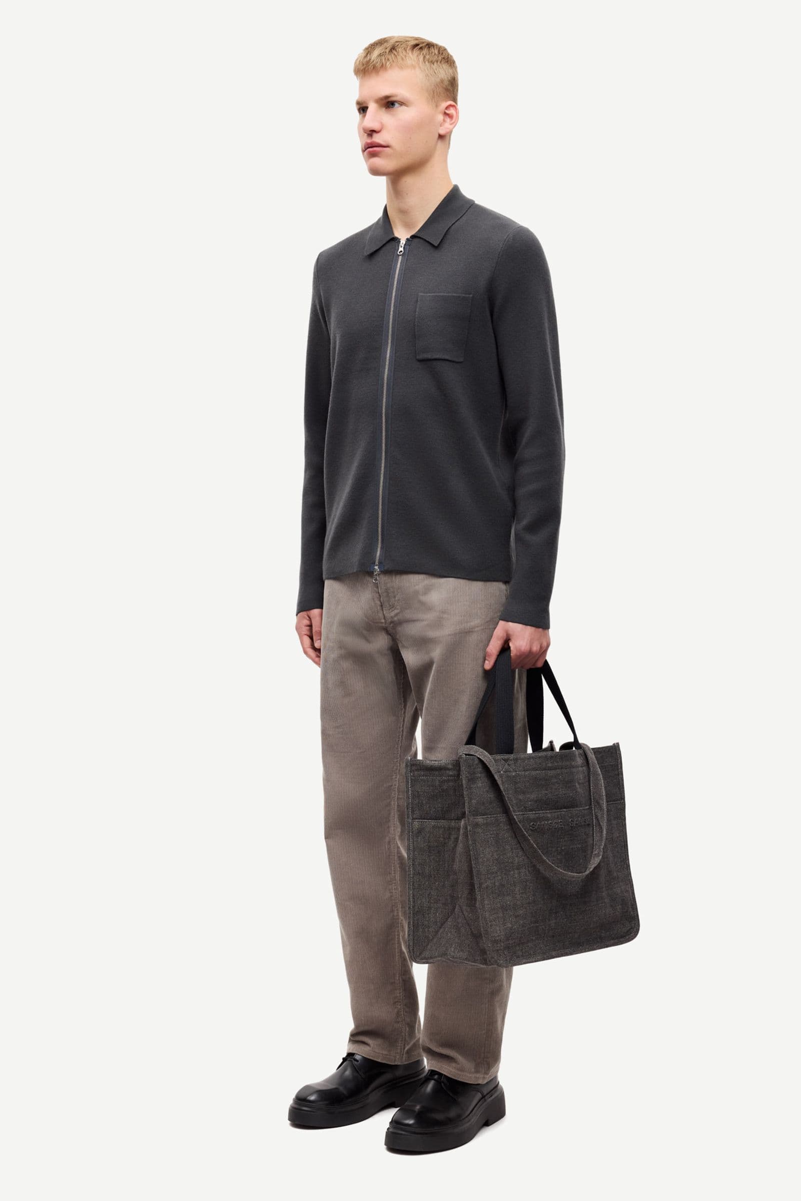 Guna X zip 10490 Black Oyster