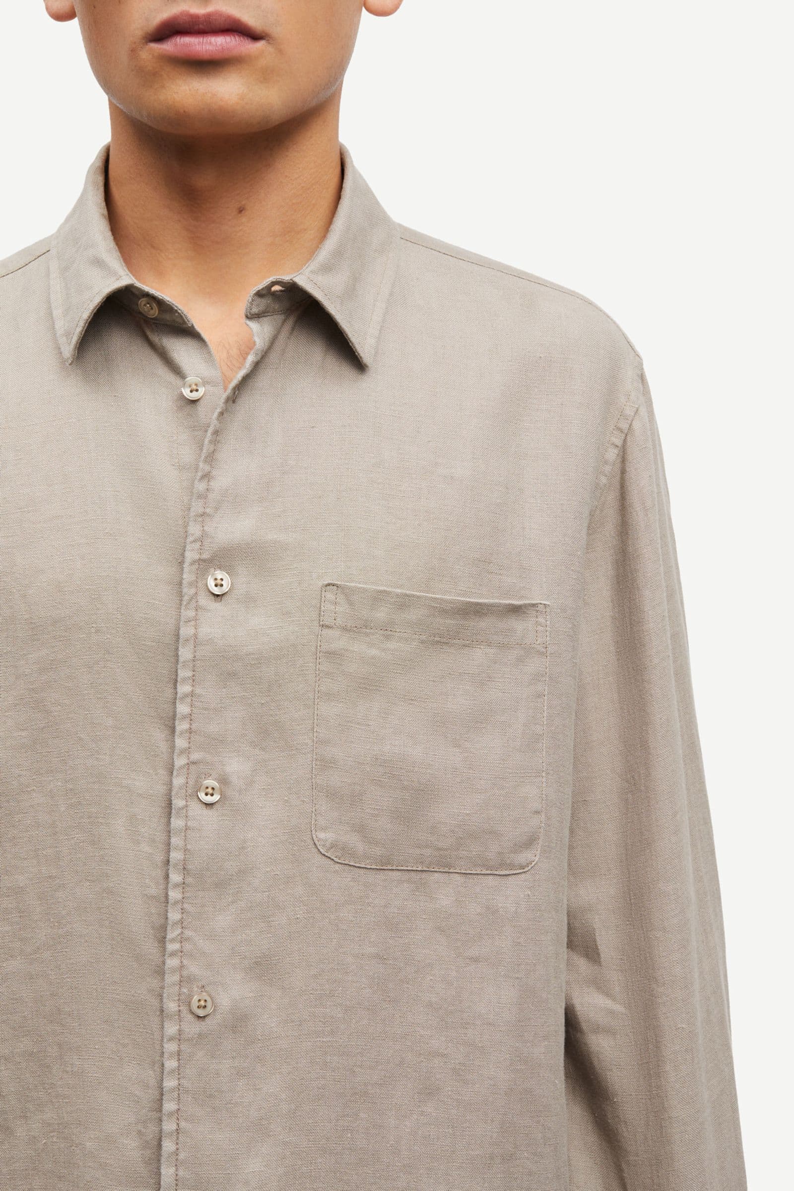Liam NF shirt 14329 Greige