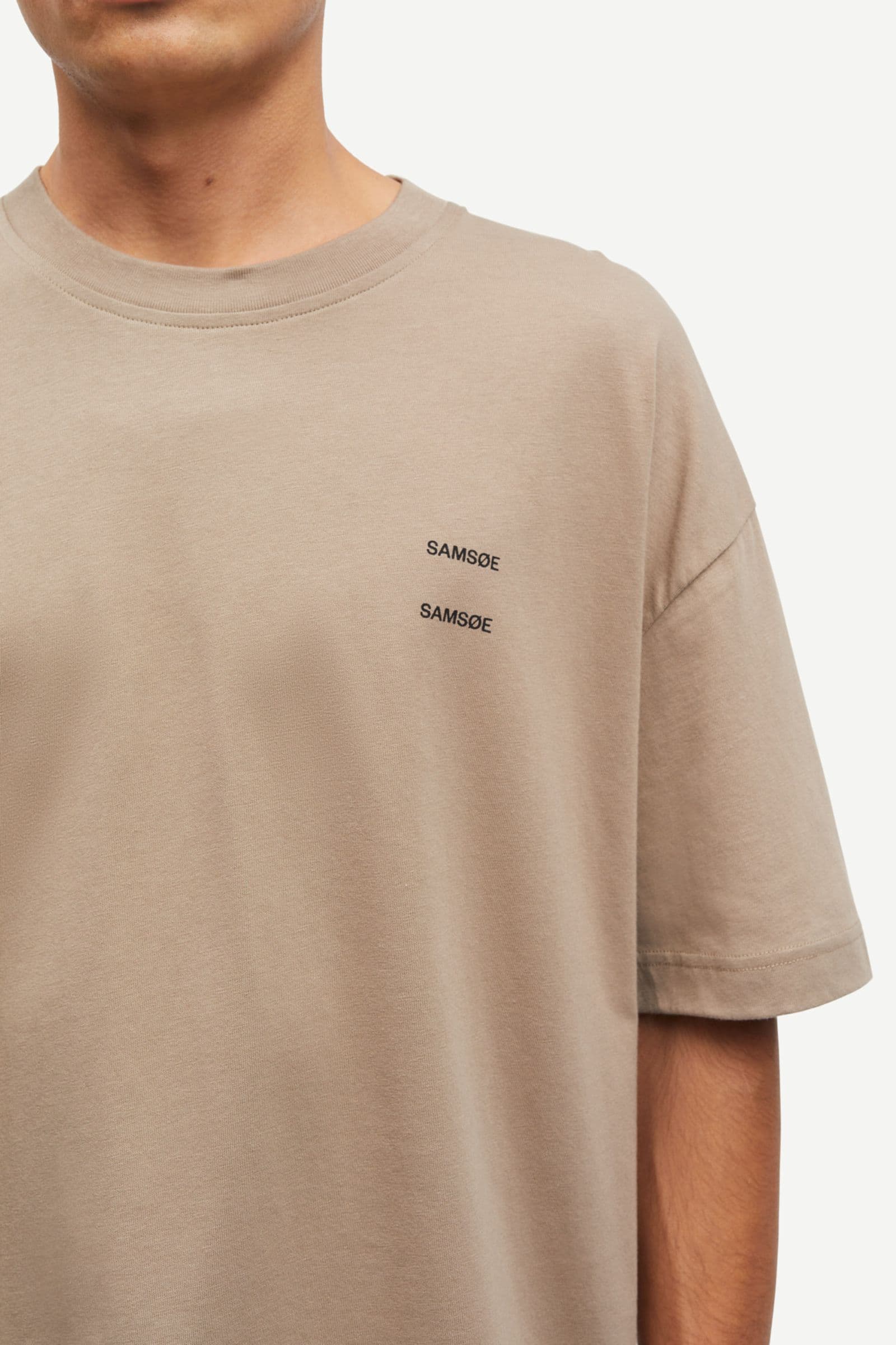 Joel t-shirt 11415 Greige
