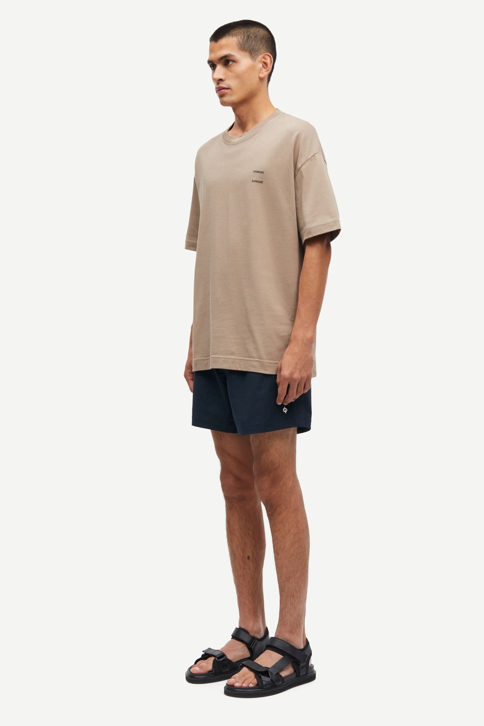 Joel t-shirt 11415 Greige