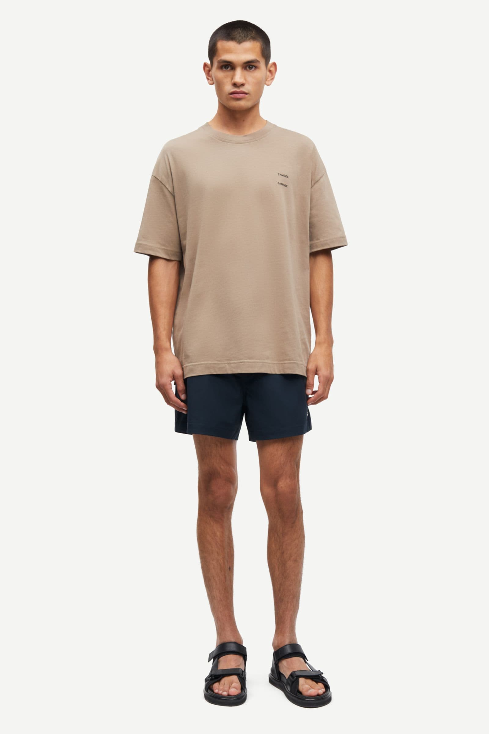 Joel t-shirt 11415 Greige