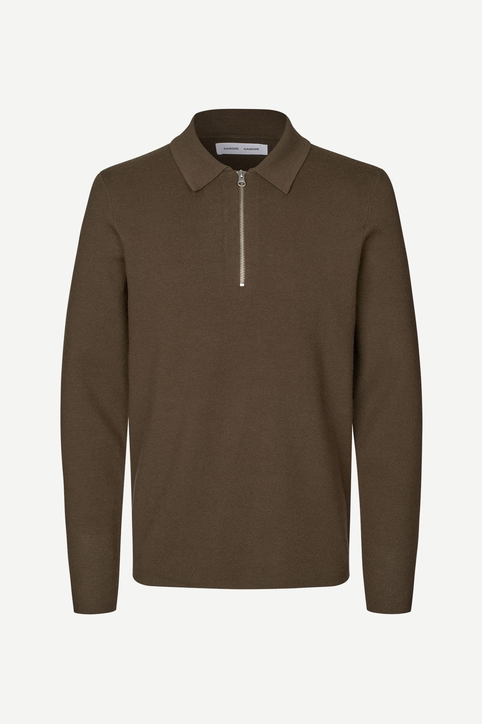 Guna half zip 10490 Turkish Coffee