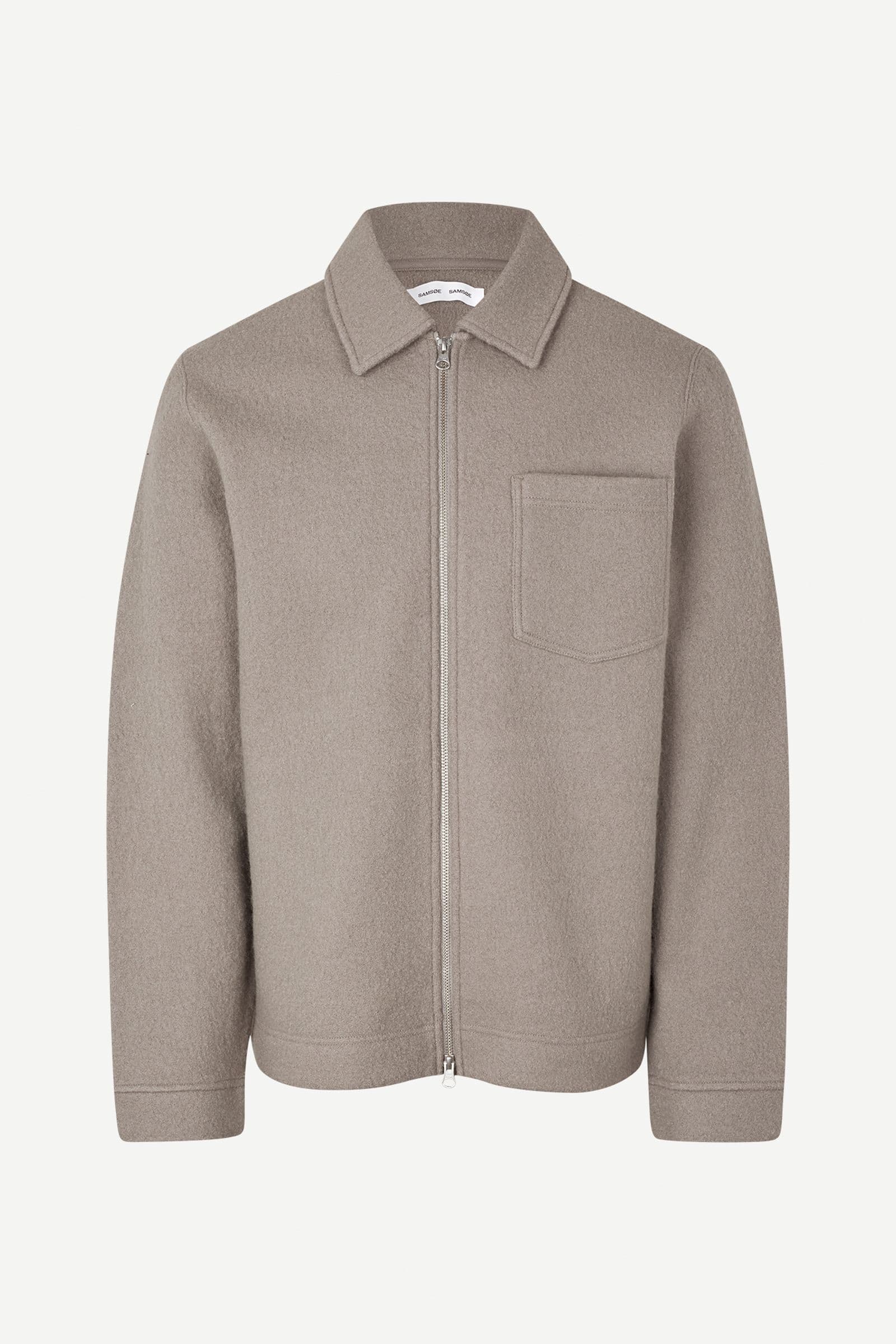 Hannes full zip 14612 Elephant Skin