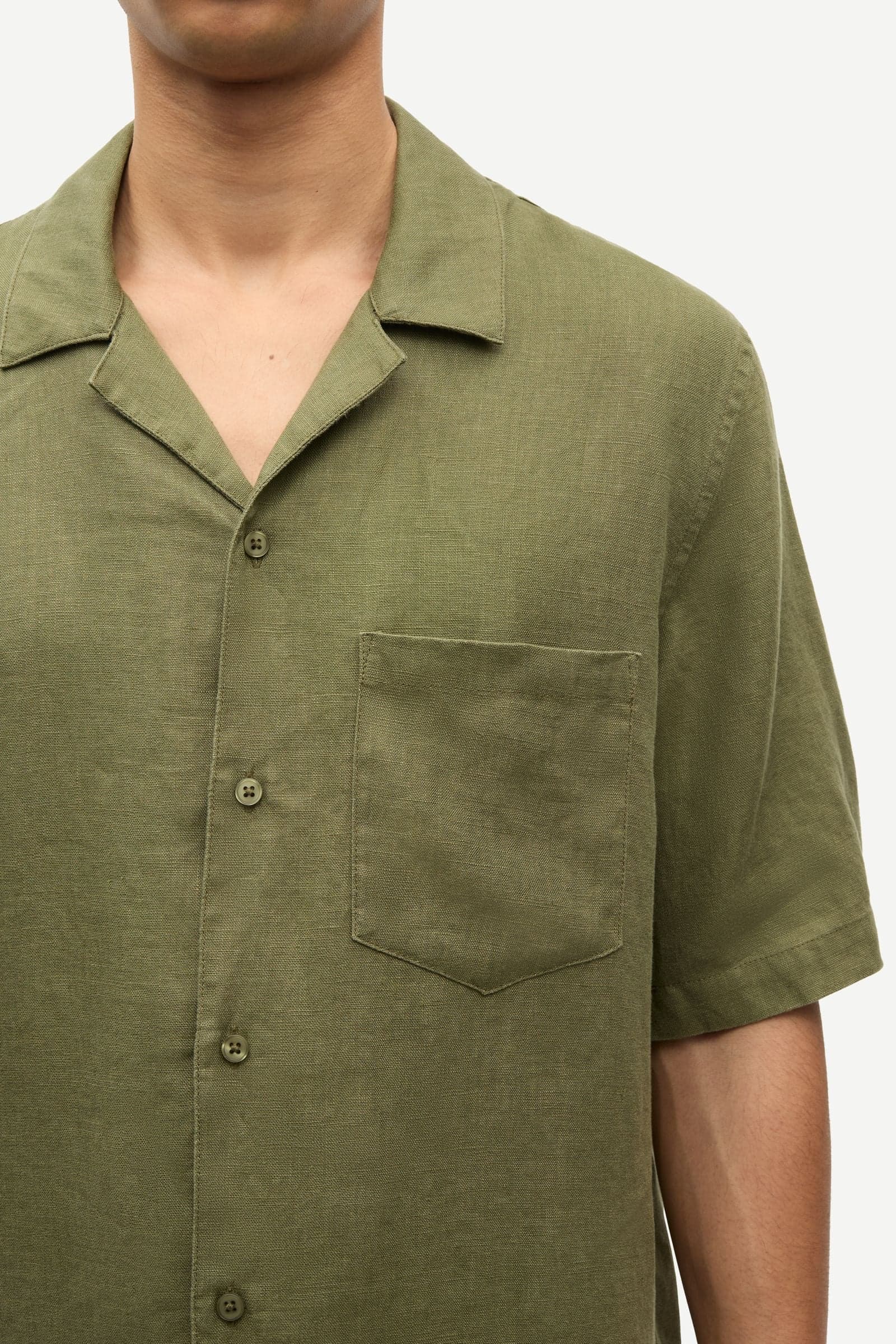 Oscar AP shirt 14329 Burnt Olive