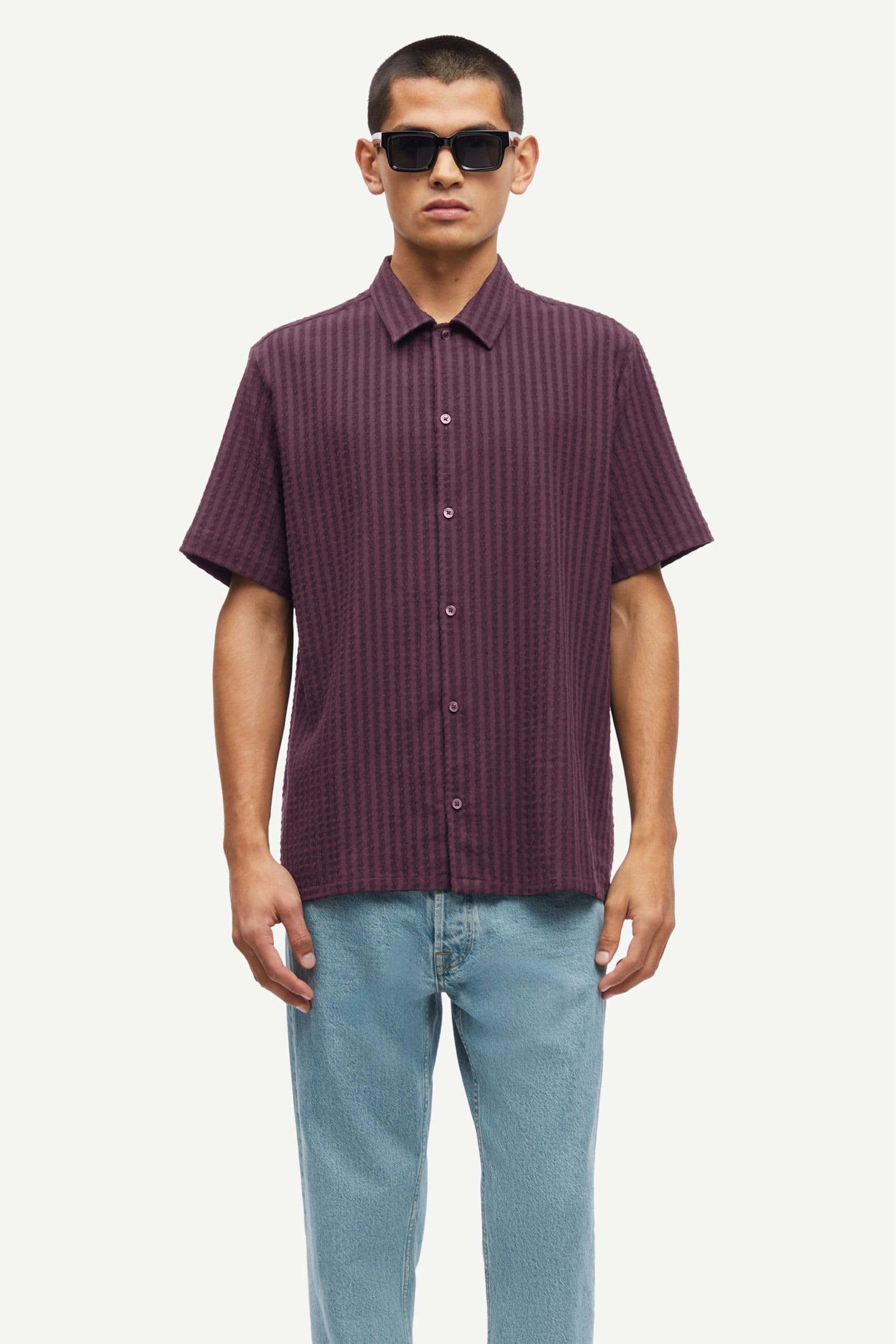 Avan JX shirt 14698 Raisin
