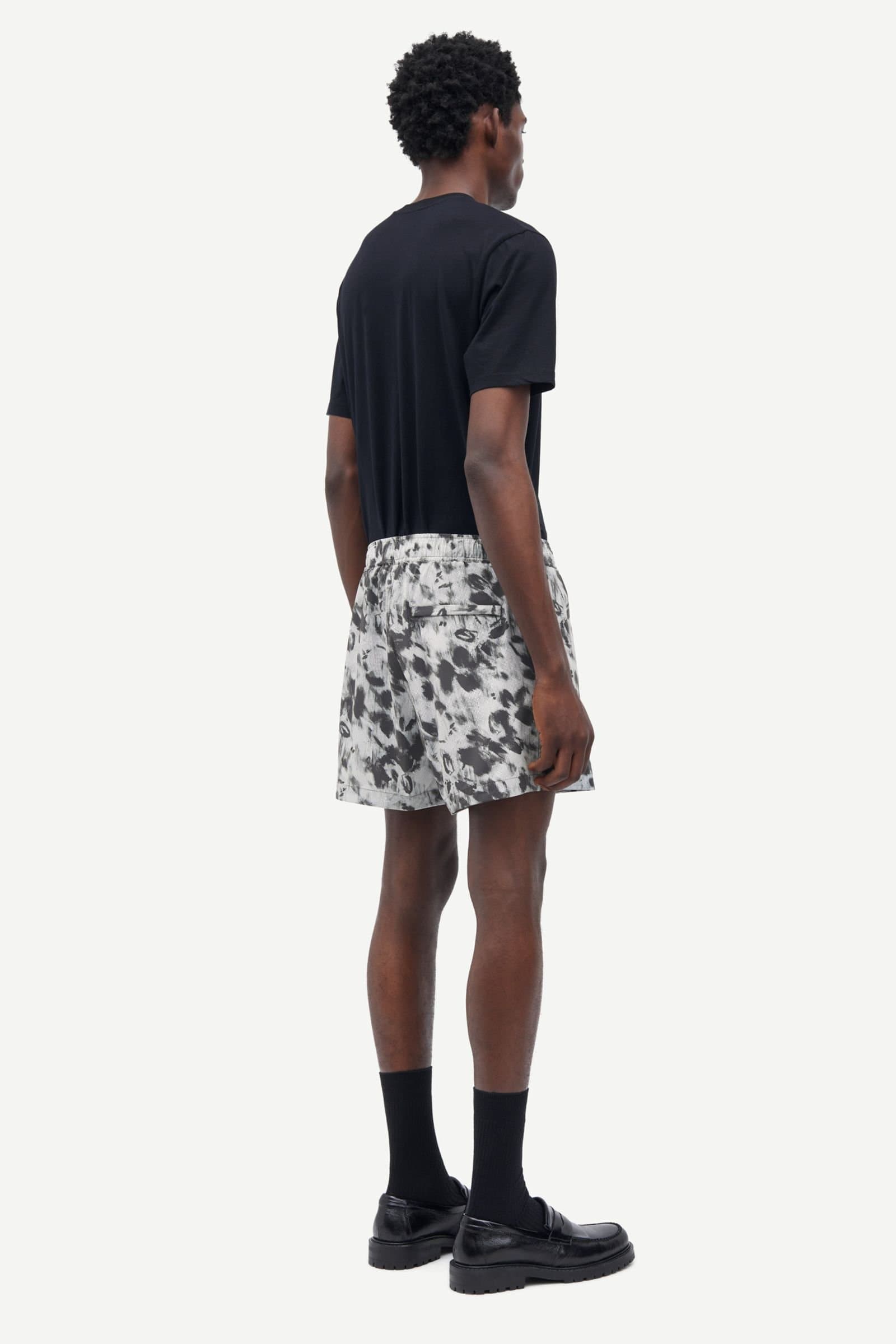 Moses swim shorts aop 14702 Blurred Flower Beluga