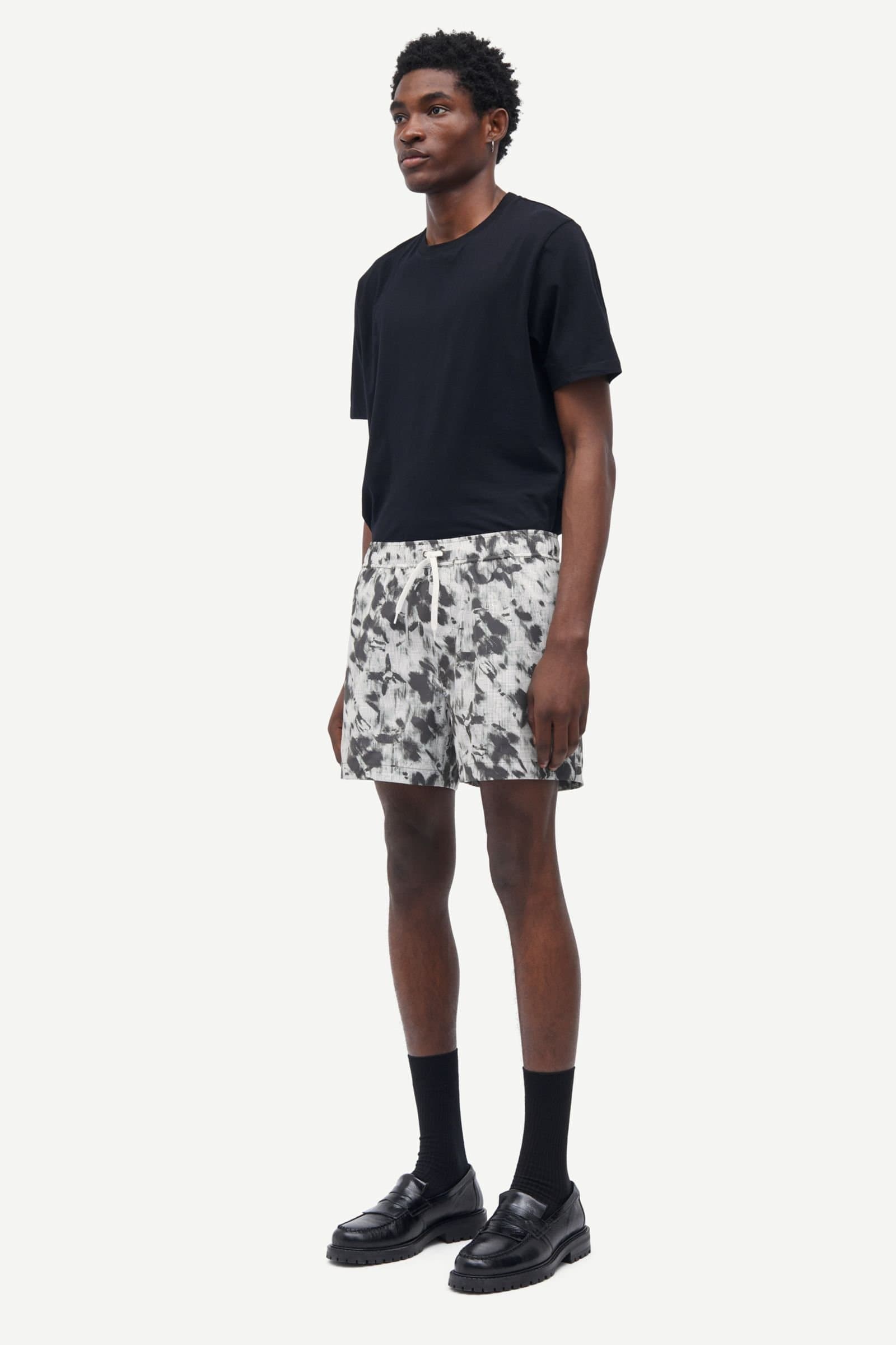 Moses swim shorts aop 14702 Blurred Flower Beluga