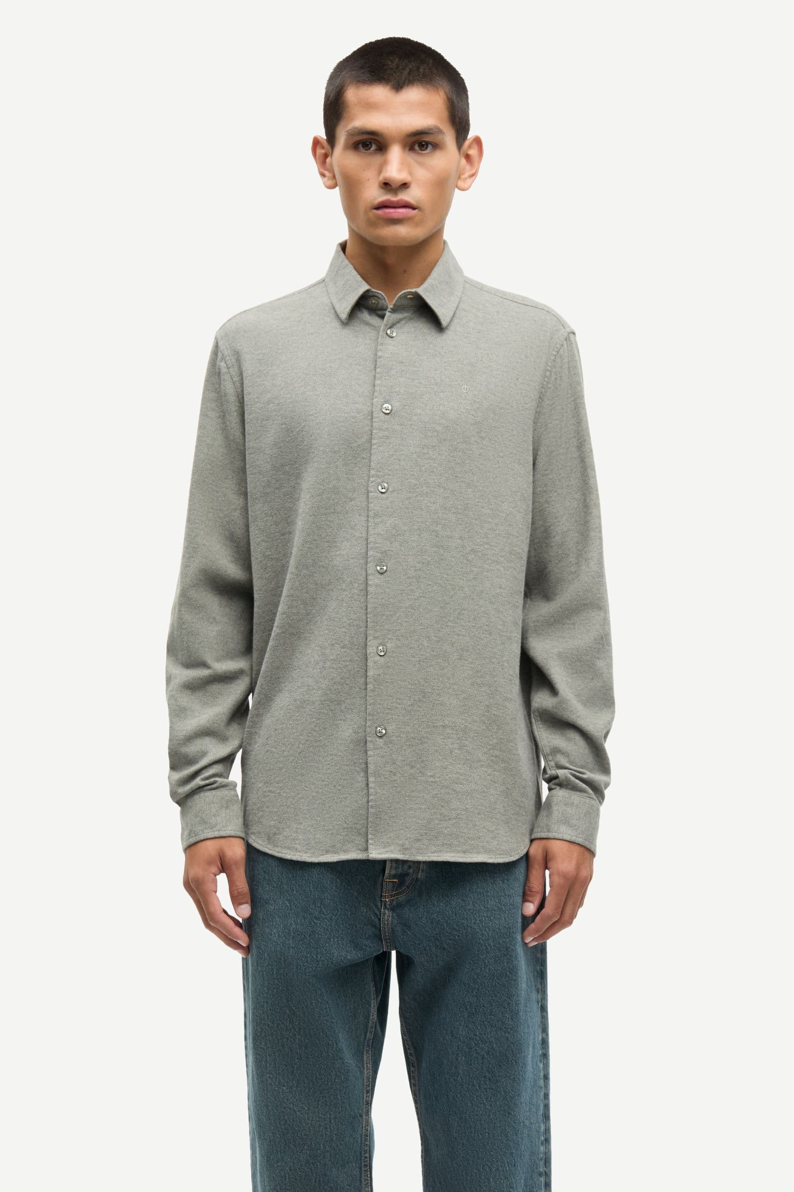 Liam NX shirt 14039 Elephant Skin