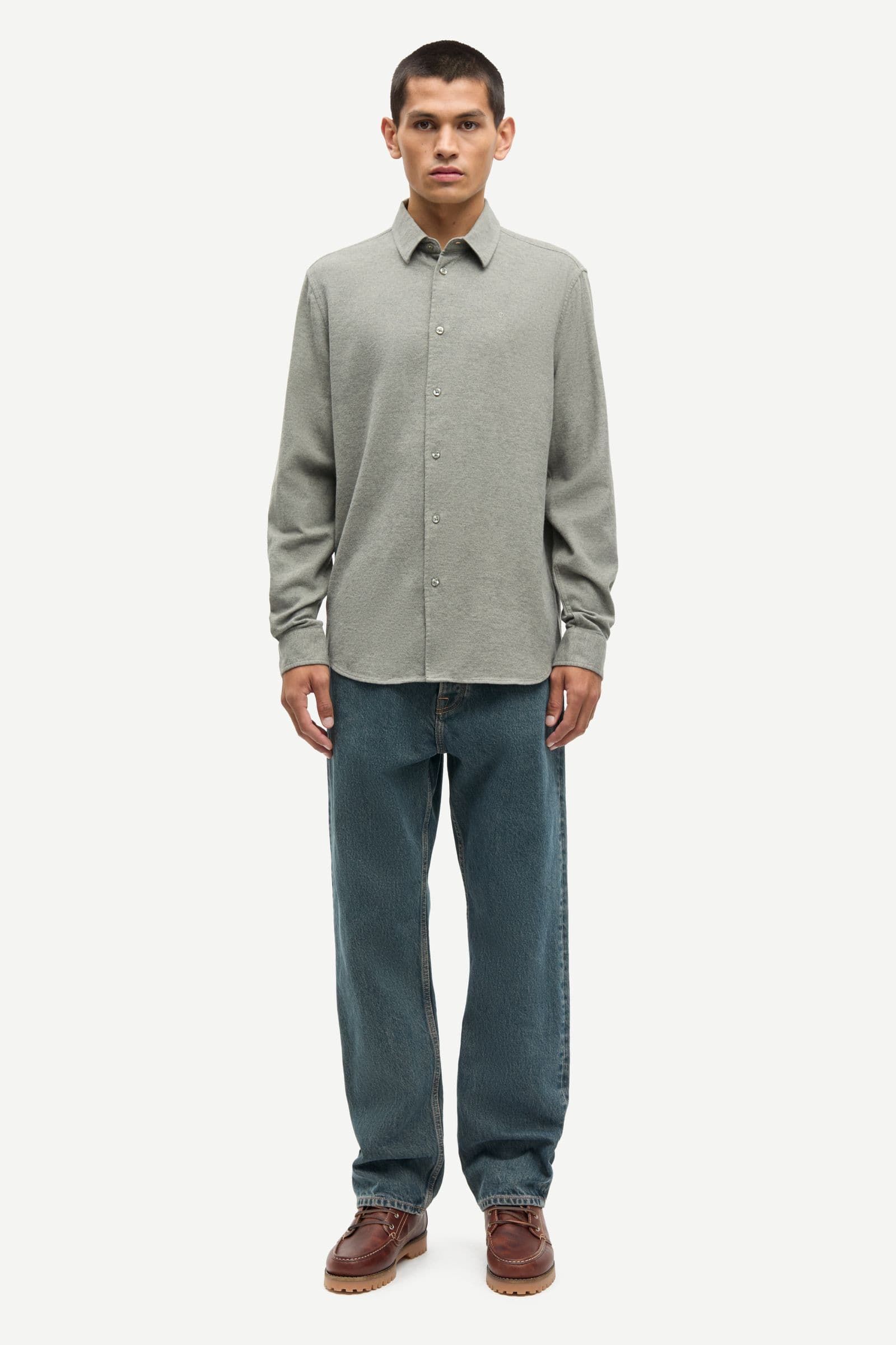Liam NX shirt 14039 Elephant Skin