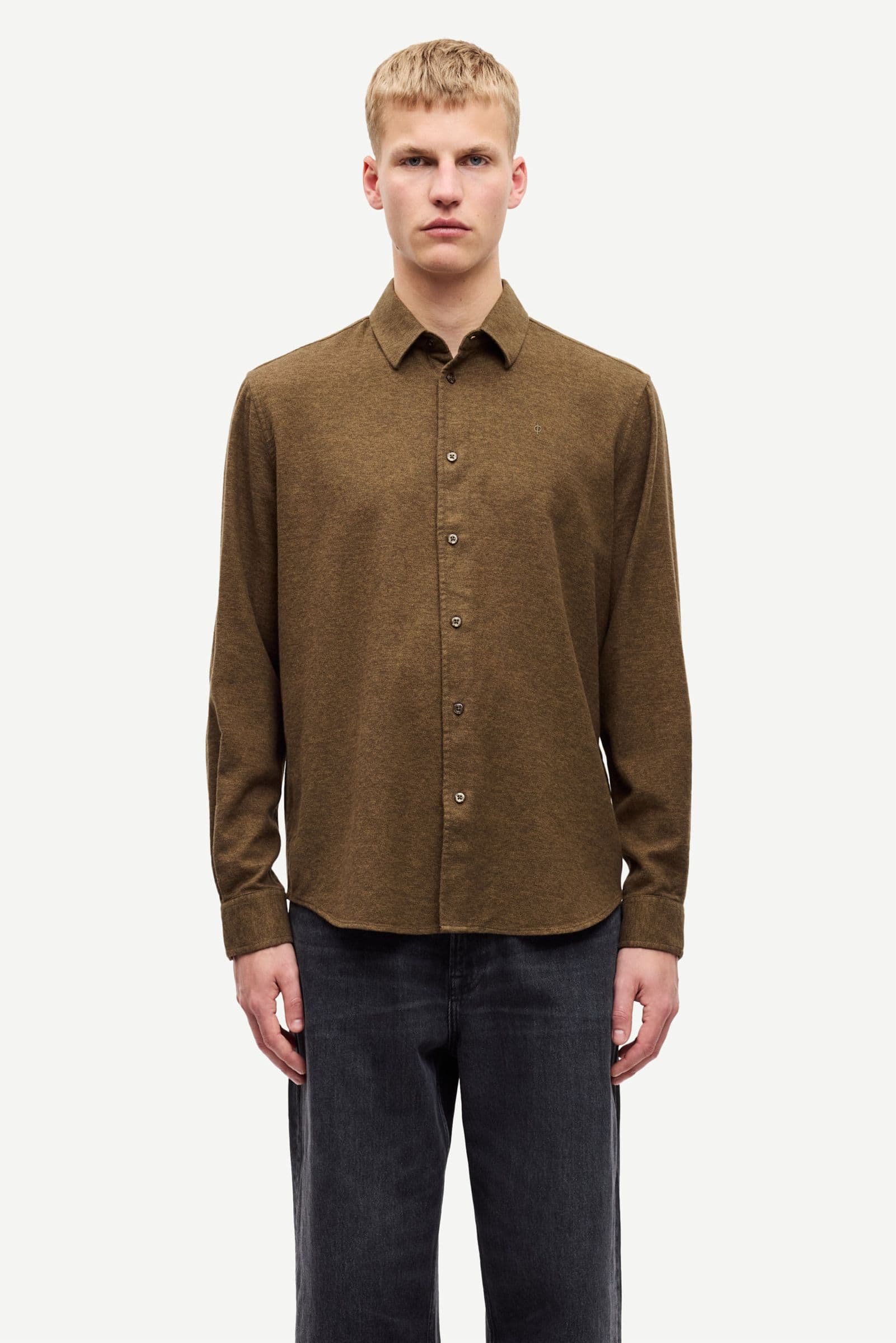 Liam NX shirt 14039 Turkish Coffee